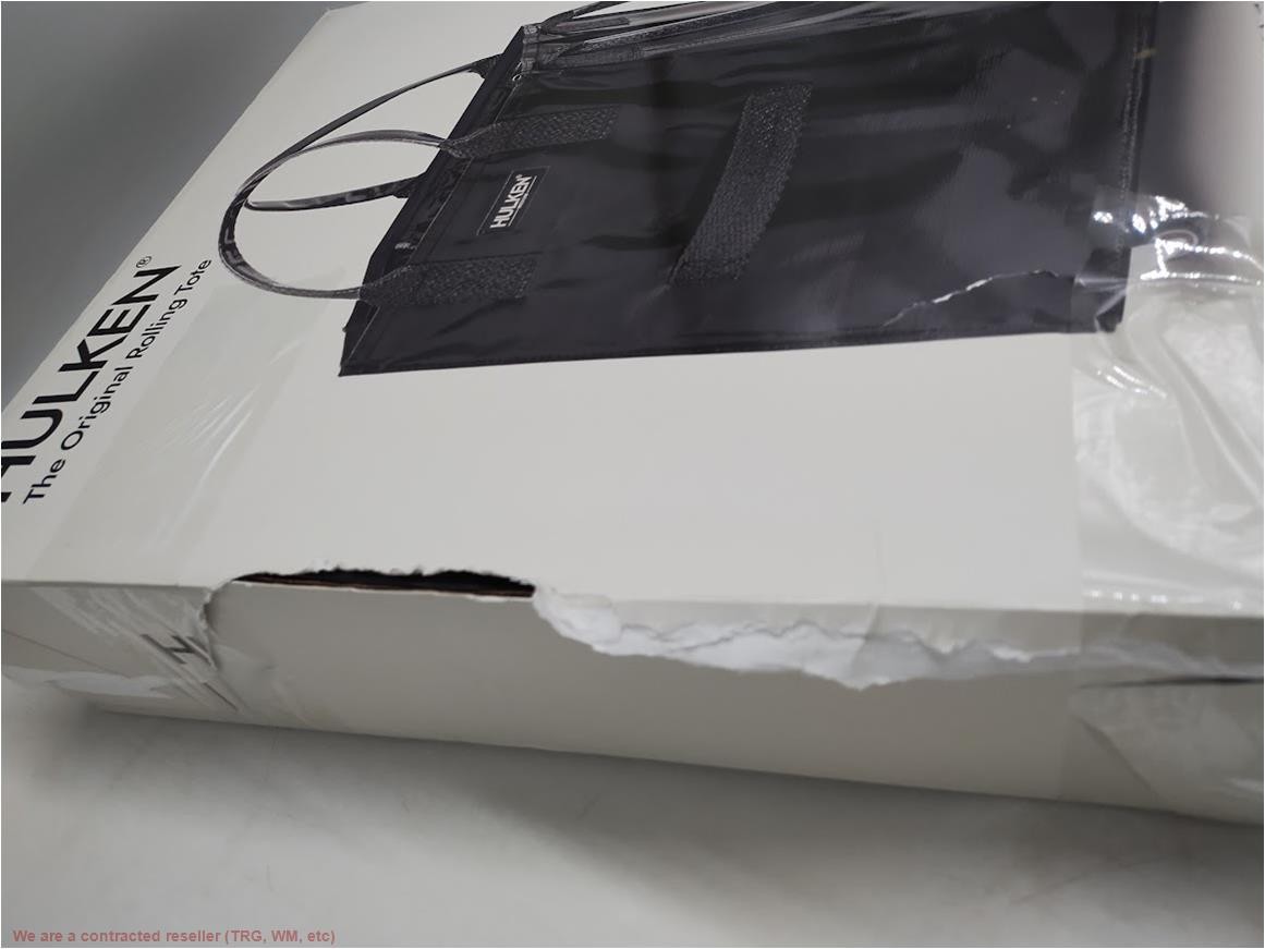 HULKEN Original Rolling Tote Bag Medium Black SEE DETAILS