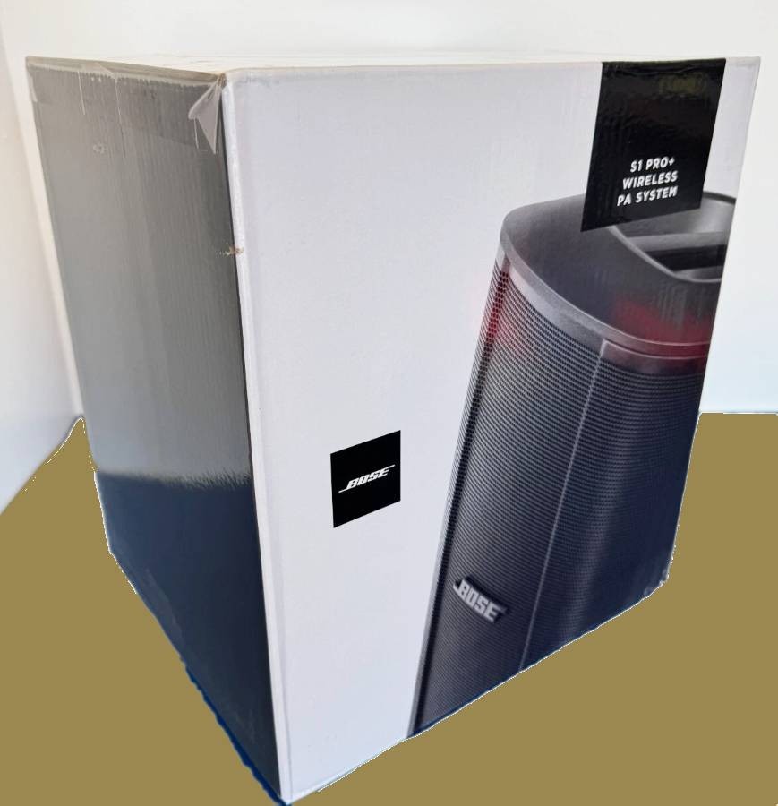 New Bose S1 Pro+ Portable Wireless PA System with Bluetooth, Black (869583-1110)