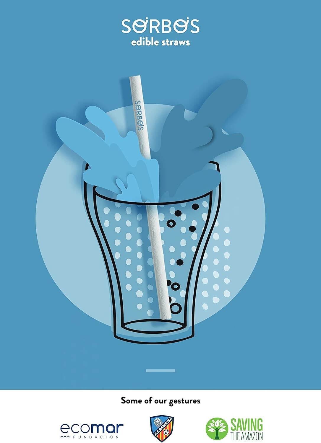 Edible Biodegradable Straws - Neutral Flavor, Pack of 200 | Eco-Friendly Choice