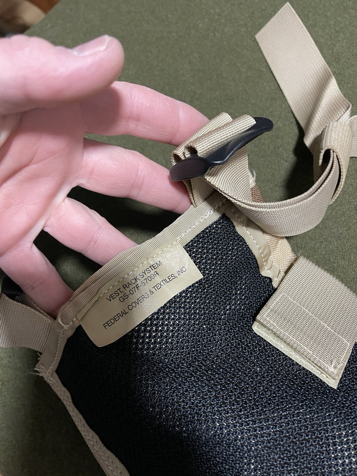 RARE Surplus ranger Assault Carrying Kit. NO broken Parts Or Fraying