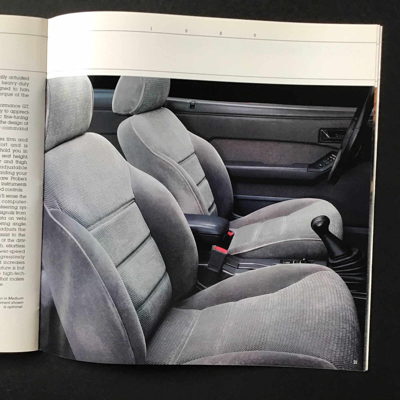 1989 Ford Probe Dealer Sales Brochure - Ford Motor Company