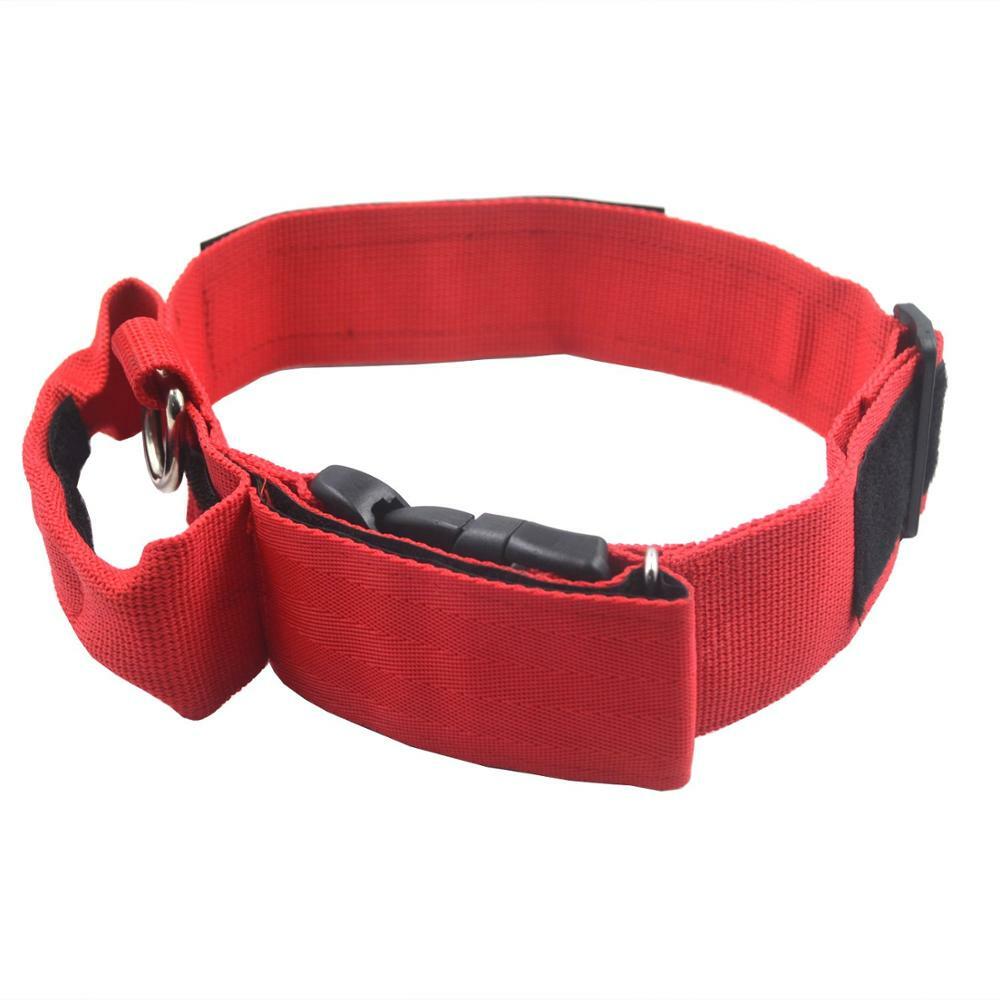 SERVICE DOG Collar Harness with Handle and Reflective Patches + 3 Free ADA Cards