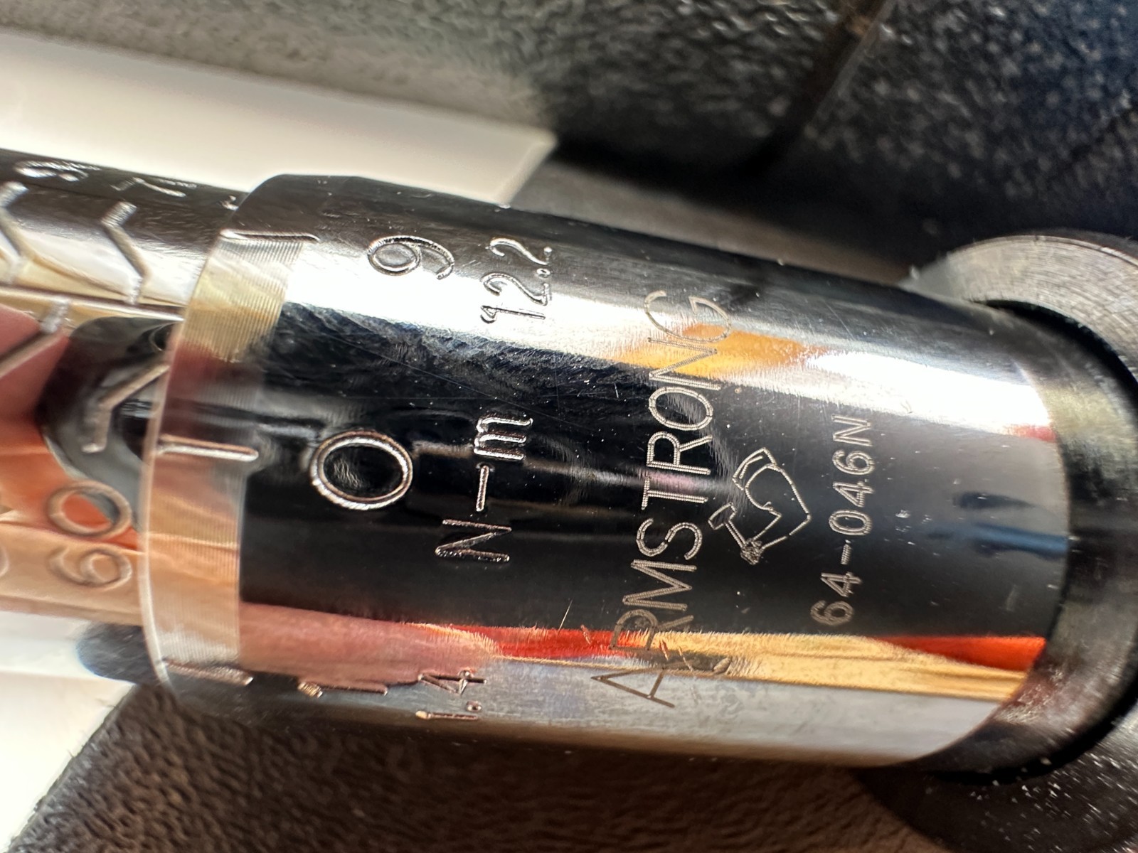 Armstrong Tools USA 3/8" Drive Micrometer Torque Wrench 10 ft/lb - 100 ft/lb