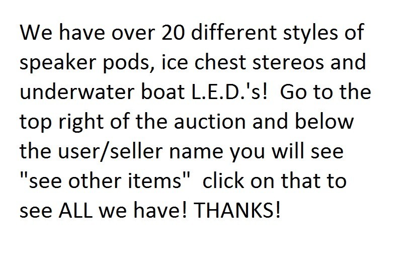 BLACK JACK SPEAKER POD ADAPTERS 6.5" 6 1/2" or 5.25" SPEAKER spacer W/FLANGE