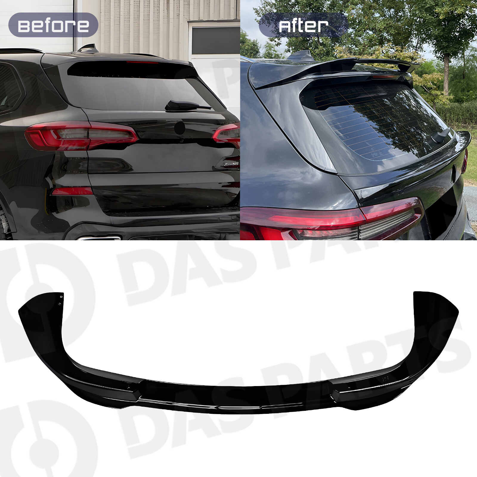Body Kit For BMW X5 G05 2019-2022 Front Lip Rear Diffuser Spoiler Side Skirts