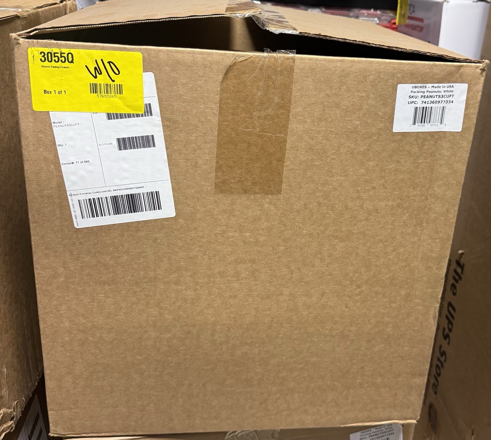 Packing Peanuts White 3.5 cuft