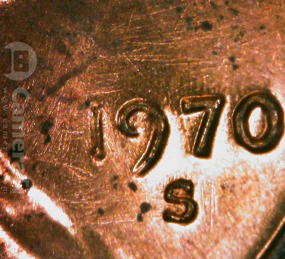 1970 S Lincoln Cent Mint Error FS-1401 MS 65 RED SMALL DATE..
