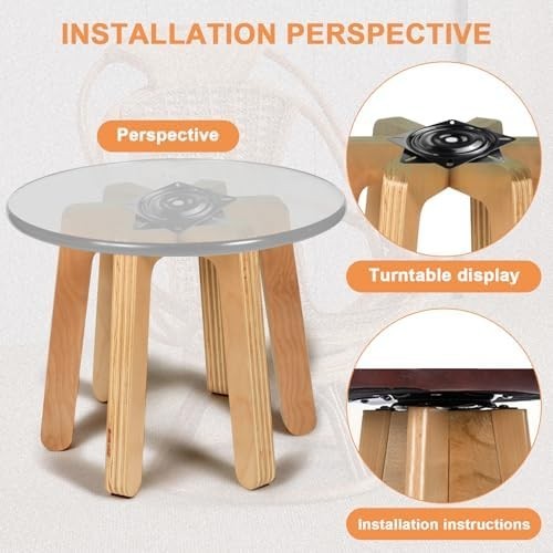 8" Swivel Plate Mechanism for Recliner Chair & Bar Stool Heavy Duty Swivel ba,,,