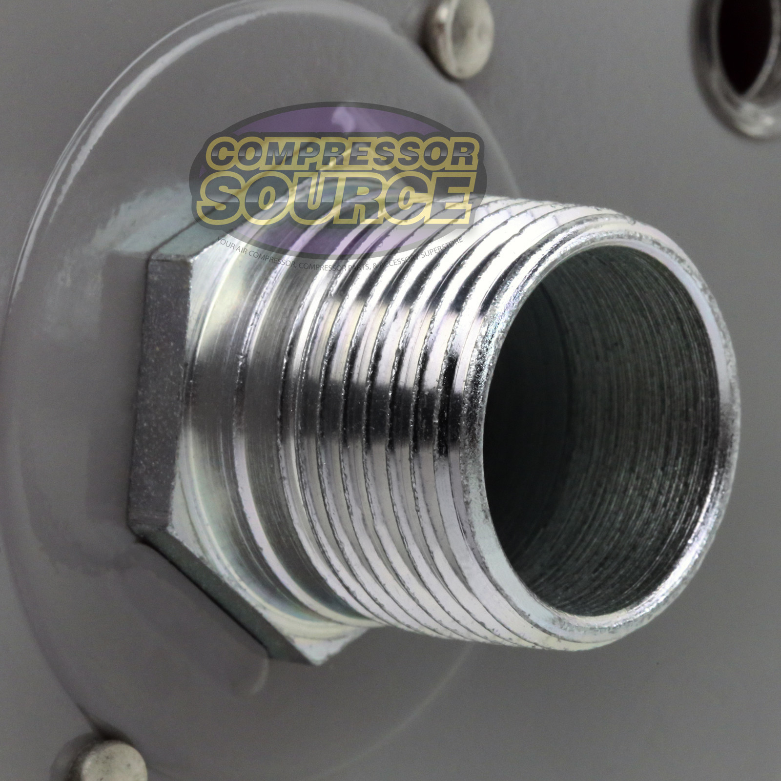 1" MNPT Complete Intake Filter Housing w/ Element For Air Compressor USA Made