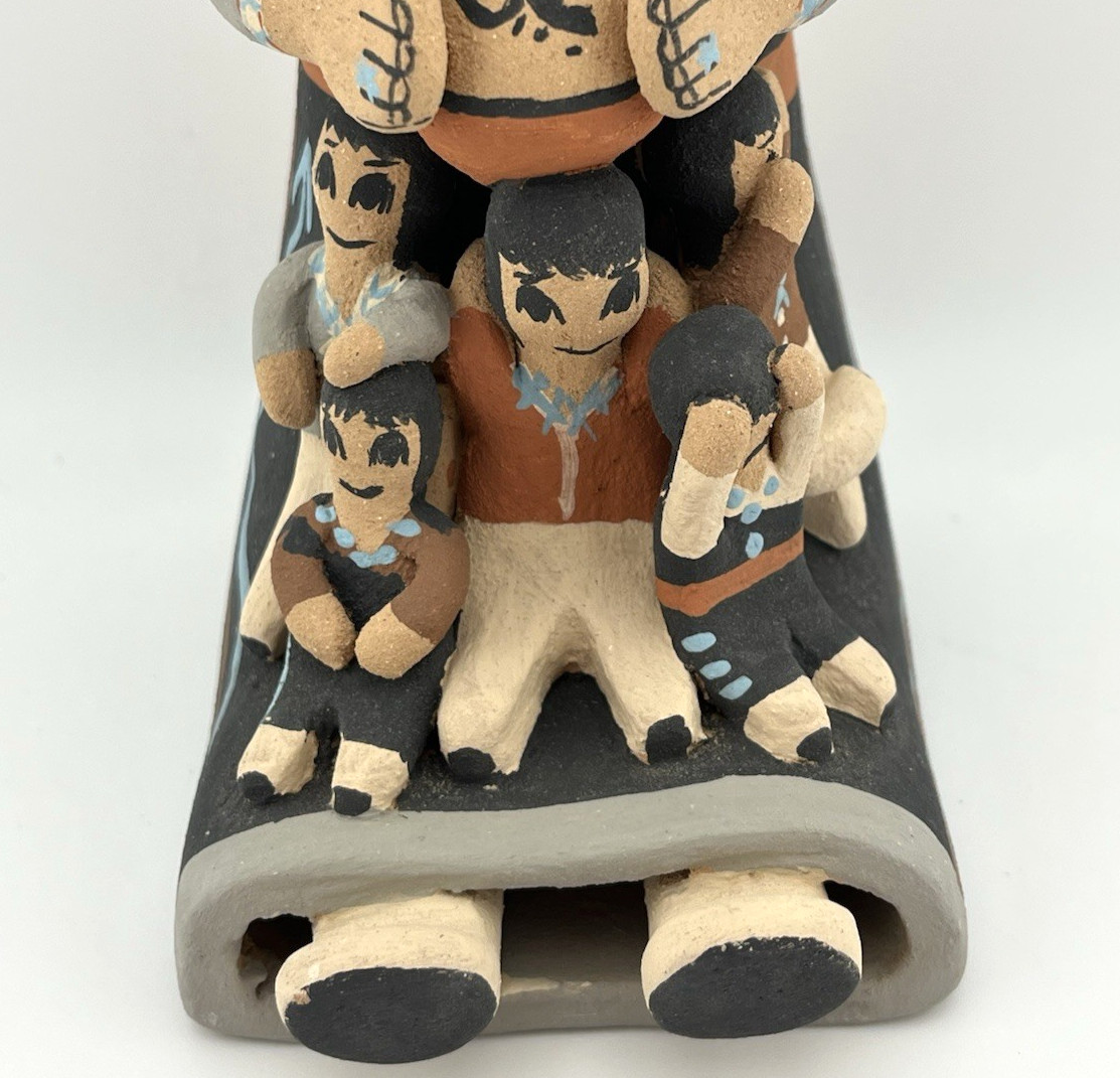 Jemez Pueblo Storyteller by Sabaquie – Southwest Native American