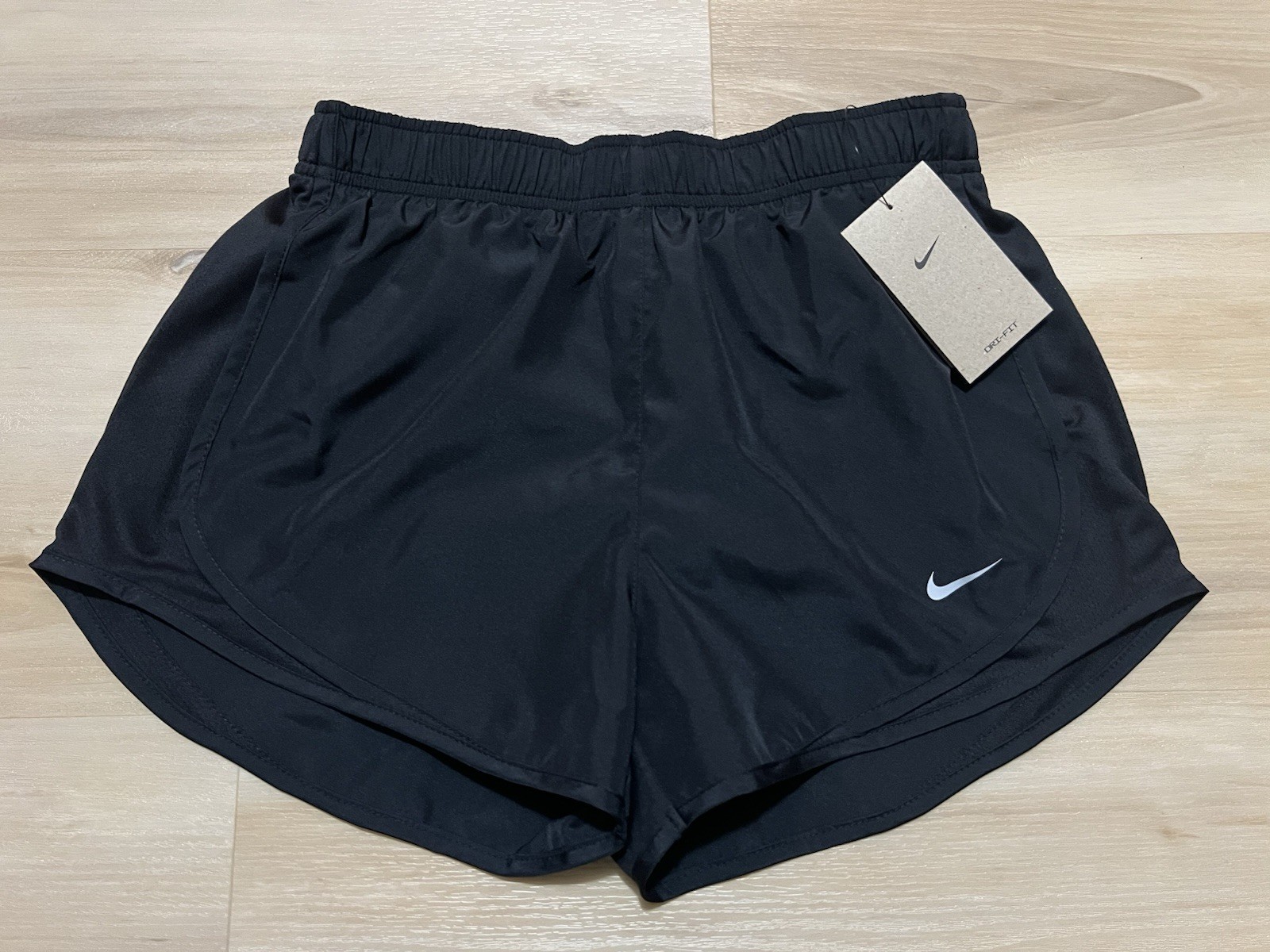 NWT Nike Tempo Women's Sz Small Brief-Lined Running Shorts Black 831558-014 New