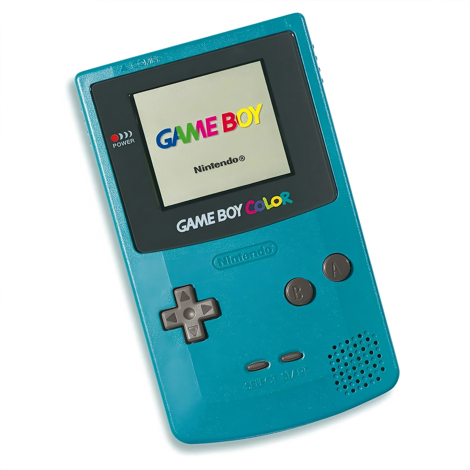 Nintendo Game Boy Color Console GBC Handheld Cleaned Tested New CaseRenewed Teal