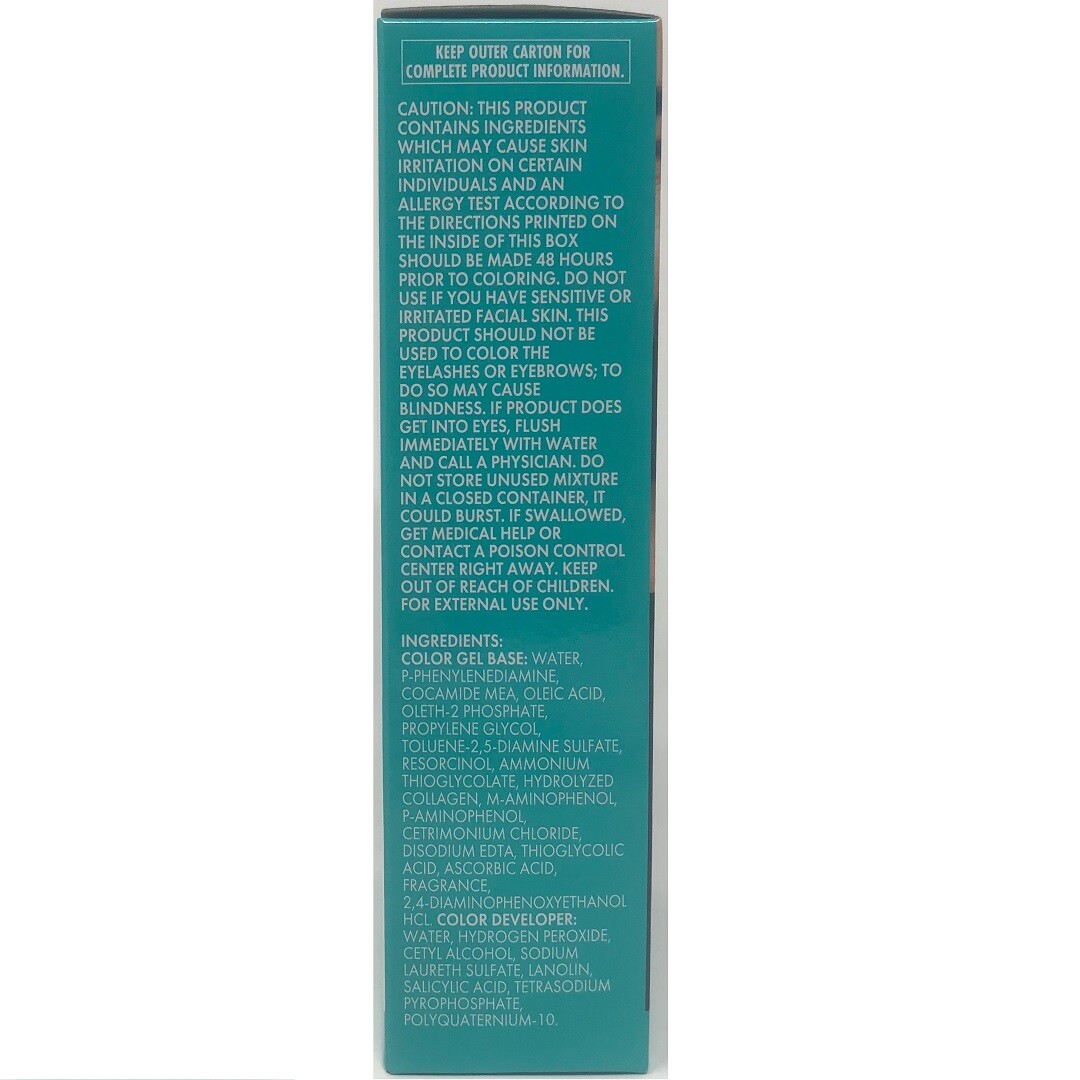 2pk Men's Select Mustache and Beard Hair Color Dye 5 minute Black or Dark Brown