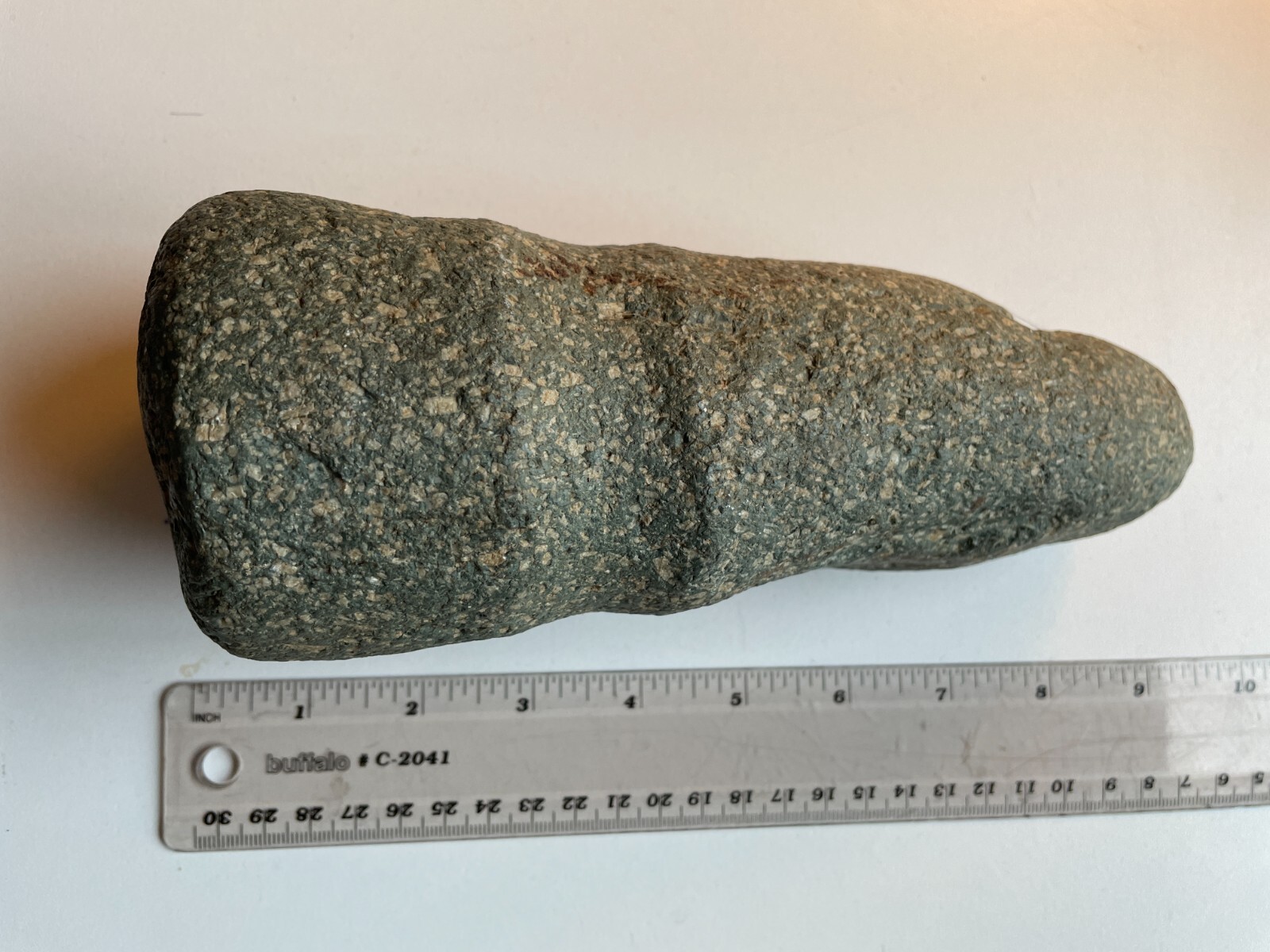 native american indian grinding stone genuine granite pestle