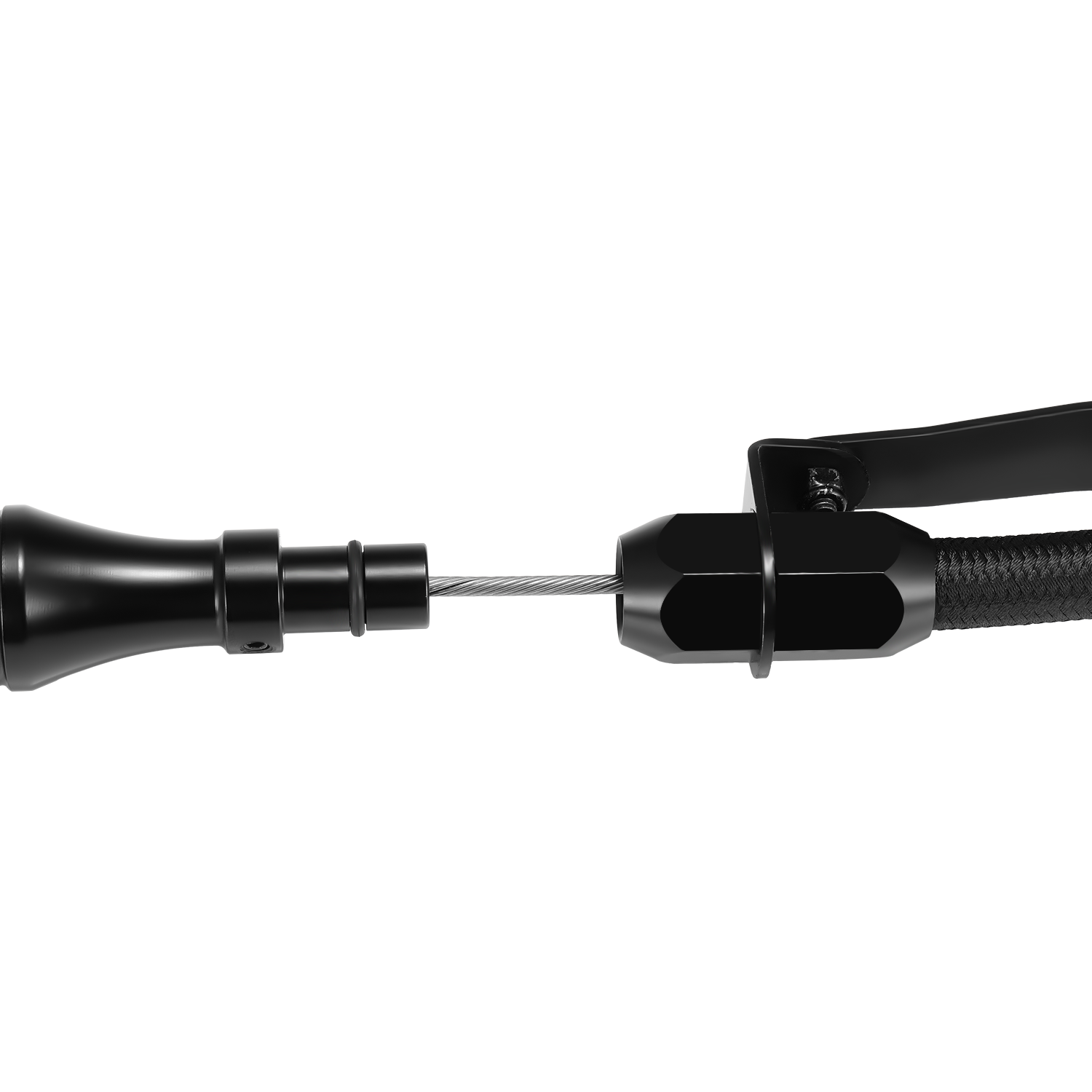 Black Stainless Flexible Oil Dipstick for LS LSX LS1 LS2 LS6 4.8 5.7 6.0 6.2L