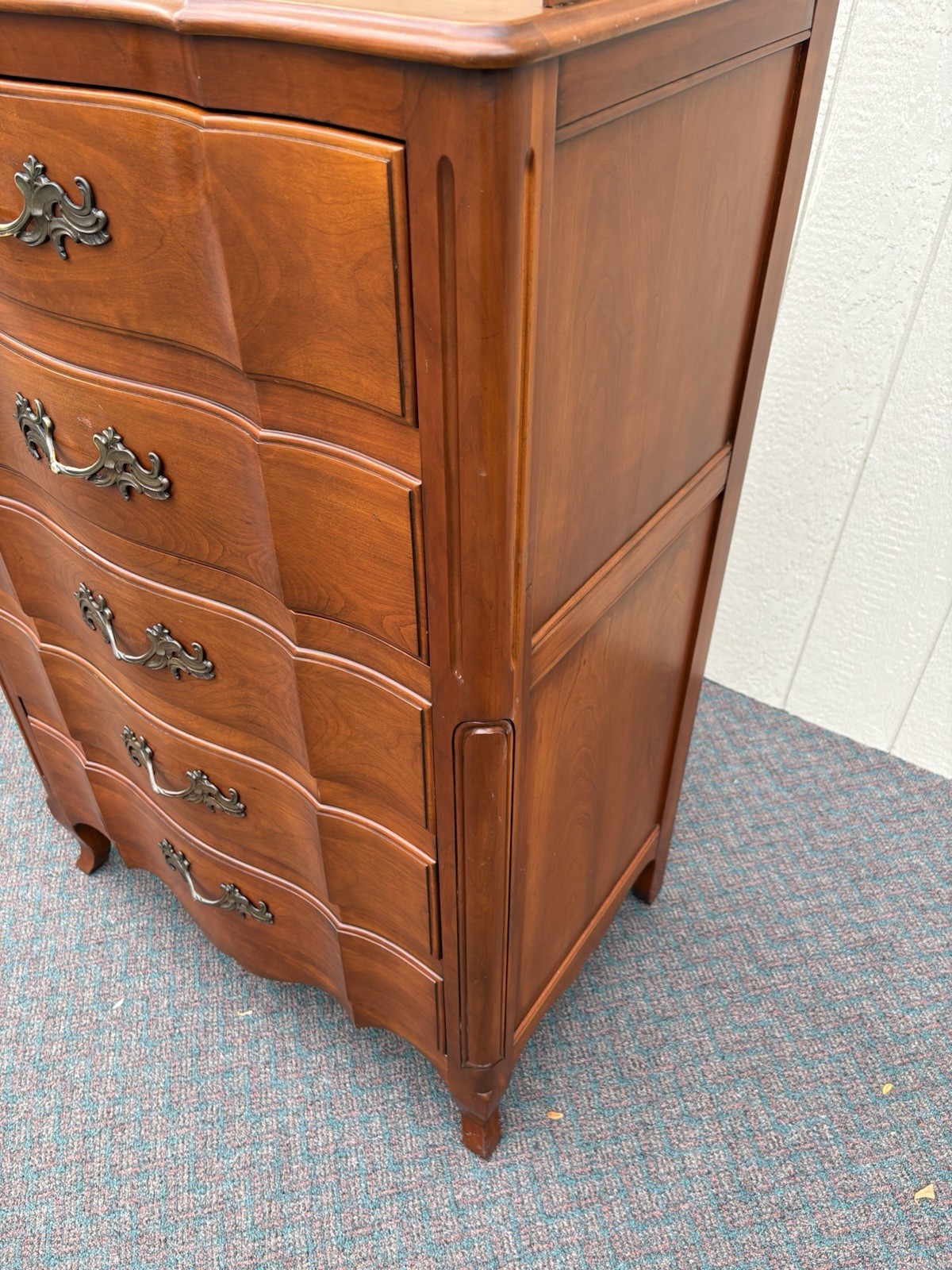 67137 JOHN WIDDICOMB Cherry High Chest Dresser