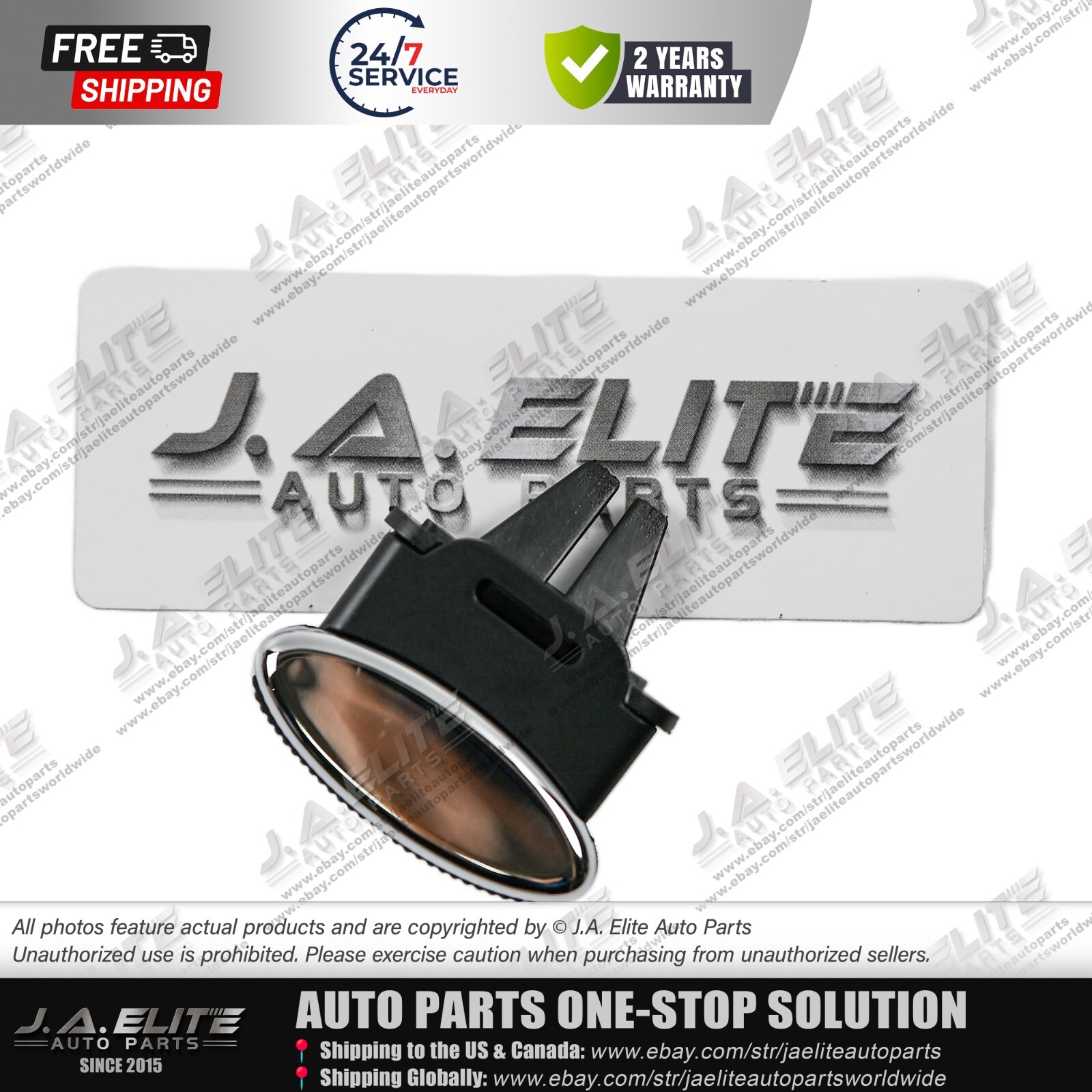 AC Air Vent Outlet Paddle Clip Slide fits Maserati GranTurismo GranCabrio