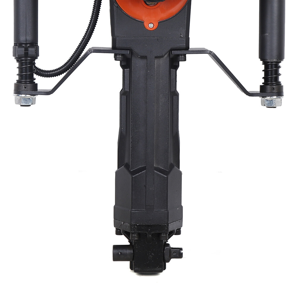 2 Stroke Gas Powered Pile Driver Fence Farm Push Pile T-Post Driver Motor 1900W