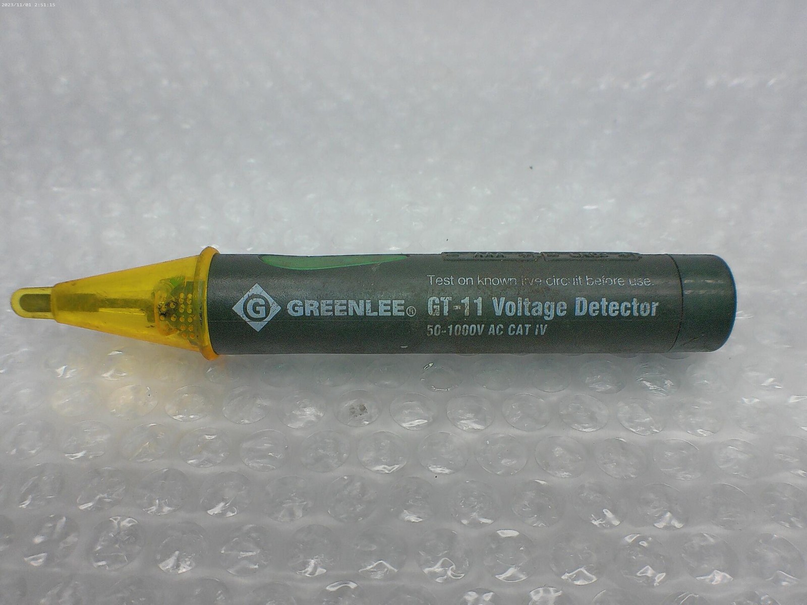 GREENLEE GT-11 VOLTAGE DETECTOR UNMP