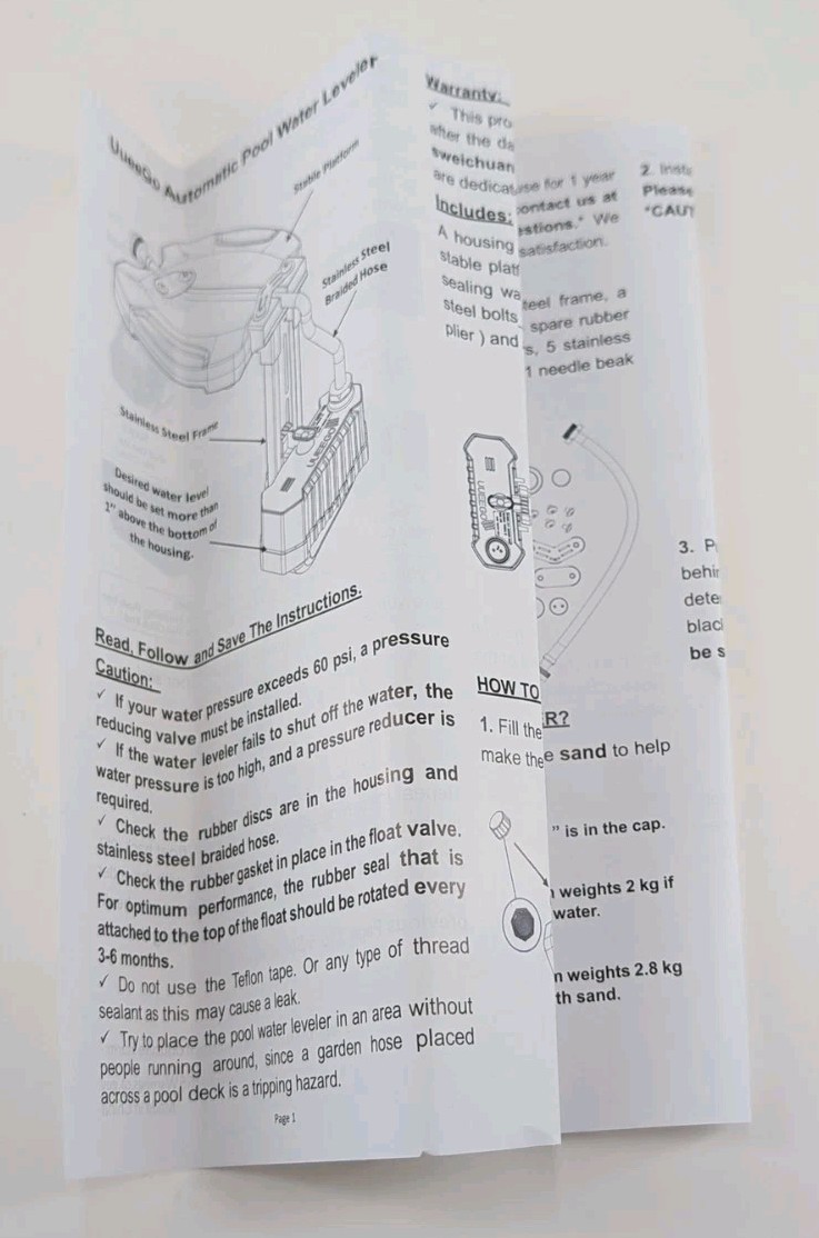 2025 Upgrade Automatic Pool Filler Pool Water Leveler Auto Fill Pool Auto Fil...