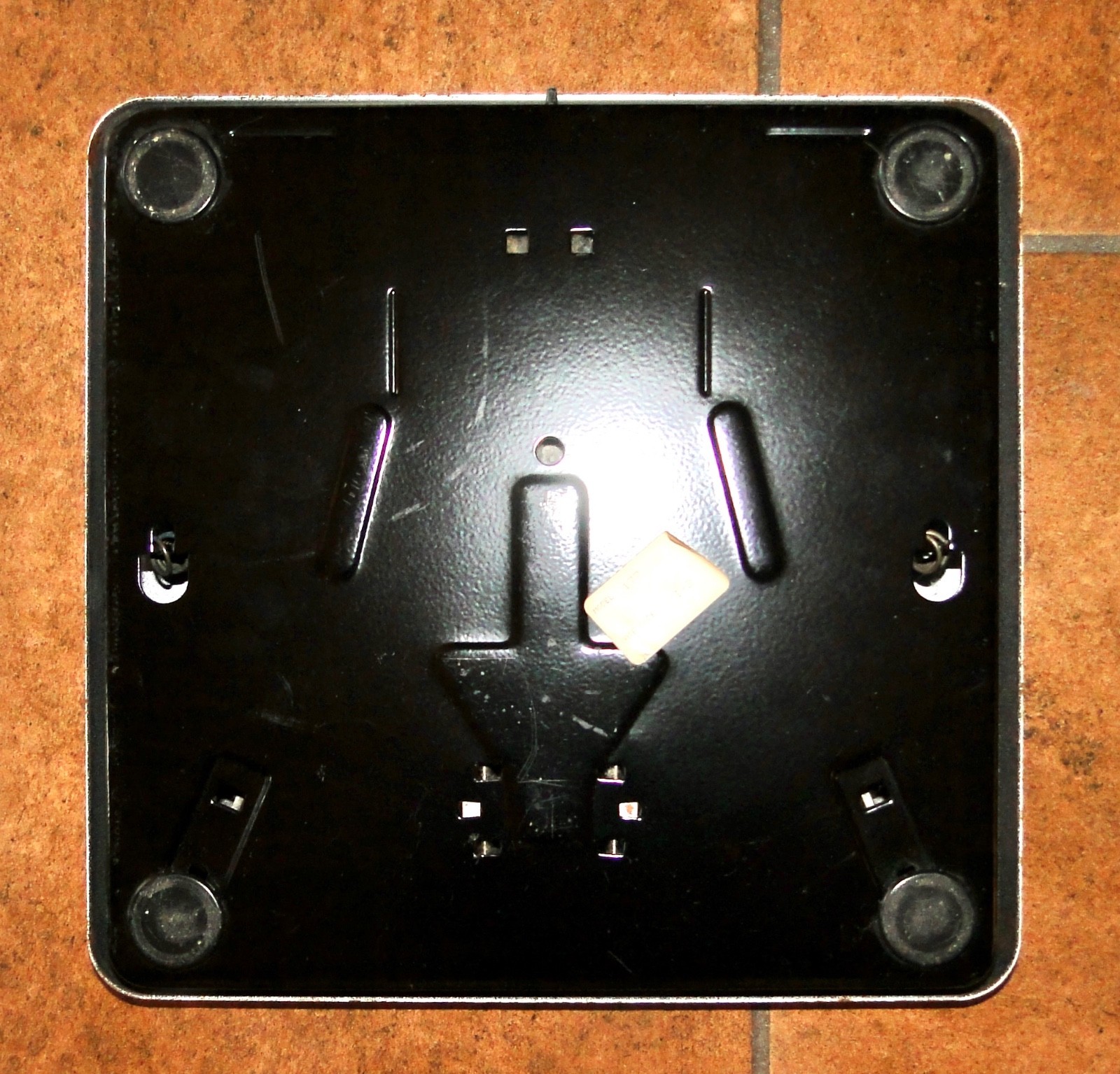 Vintage Health-o-Meter BATHROOM SCALE Analog 80s 90s Black & White FUN & UNUSUAL