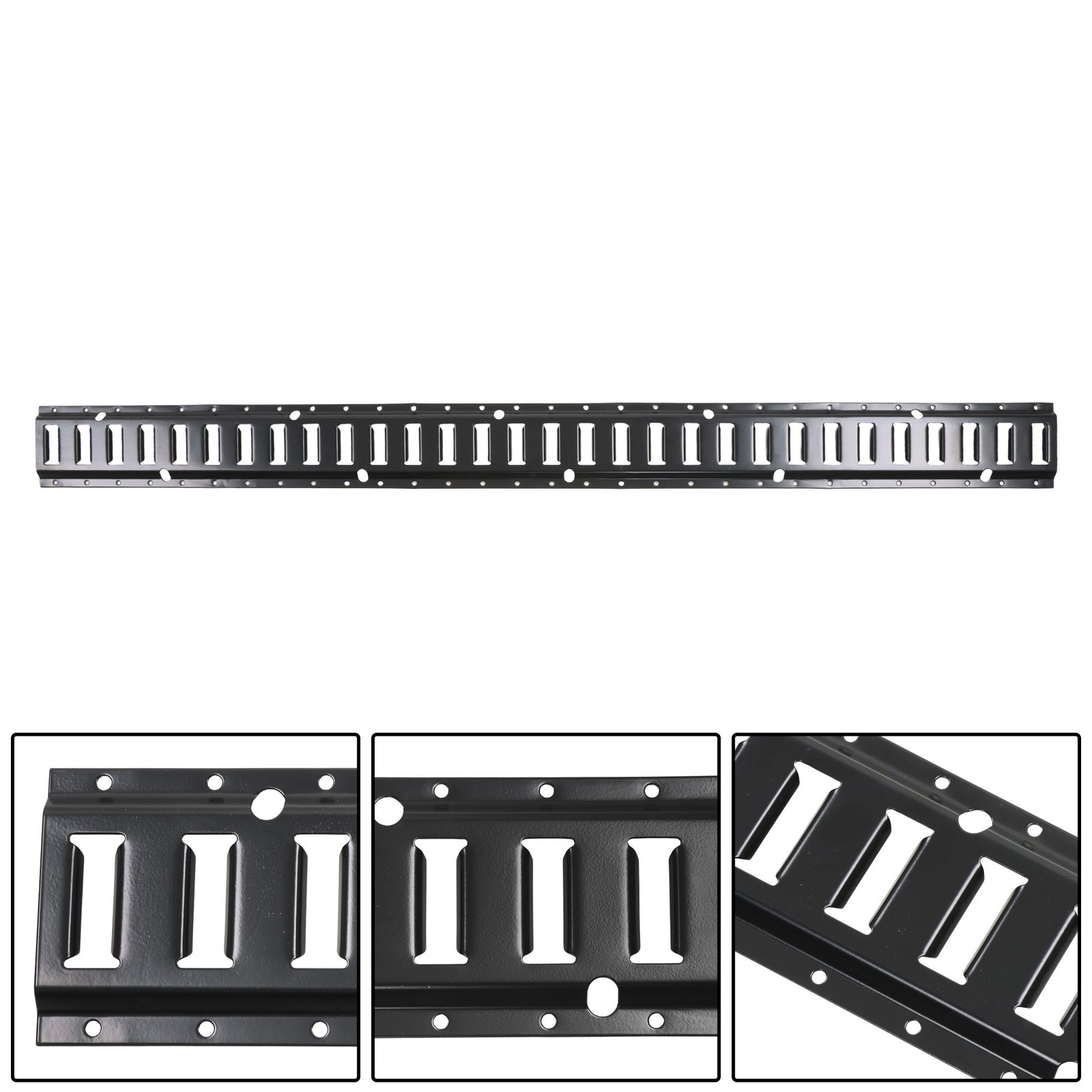 6 Pack 5' E Track Tie Down Rail Kit For Trailers Universal Fitment Carbon Steel