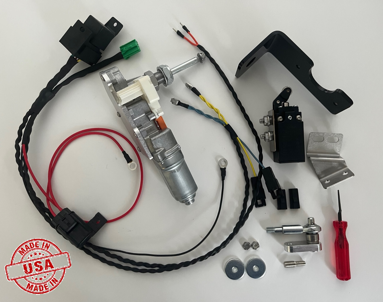 Corvette C3 1968 Electric Conversion Windshield Wiper Door Actuator Kit