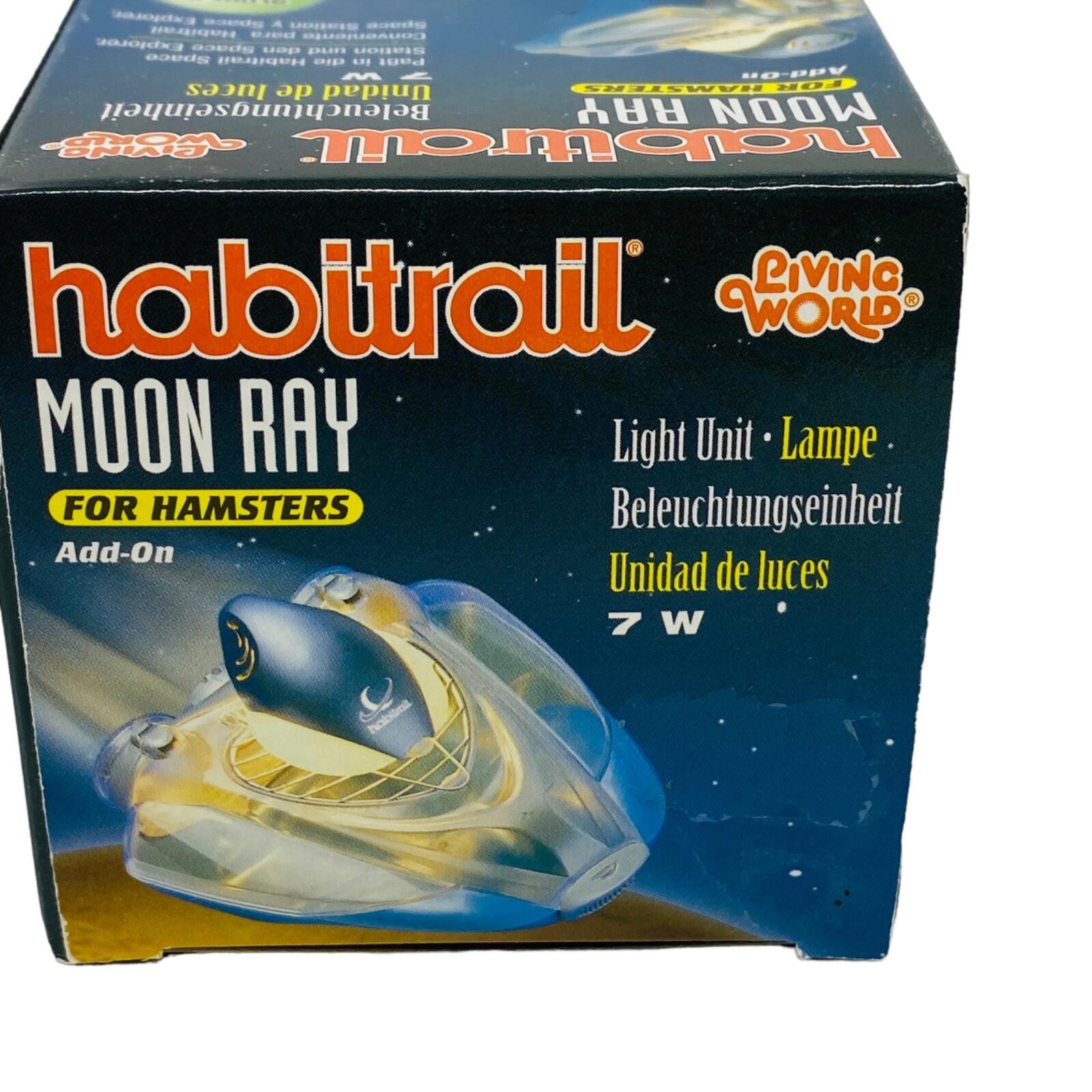 Habit trail moon ray light for hamster cage