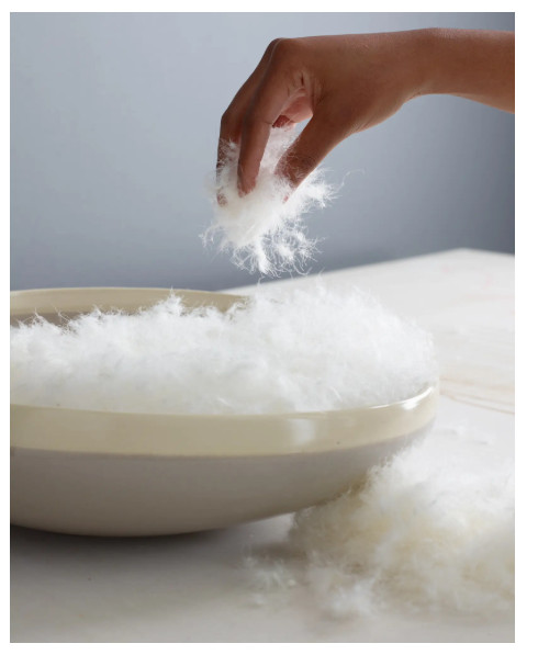 NWT QUINCE PREMIUM DUCK DOWN COMFORTER KING / CAL KING INSERT LIGHTWEIGHT