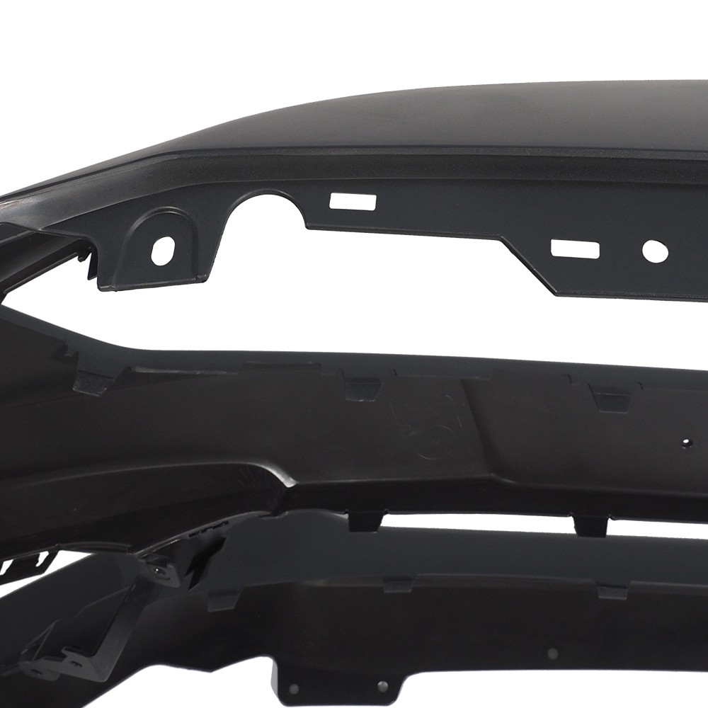 Front Bumper Cover Grille Assembly Kit Set For 2017 2018 Ford Fusion w/Fog Light