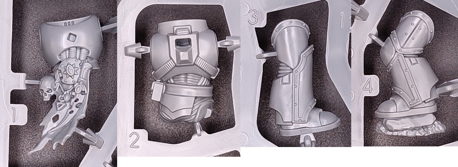 Warhammer 40K Chaos Space Marines Red Corsairs Raiders Bits