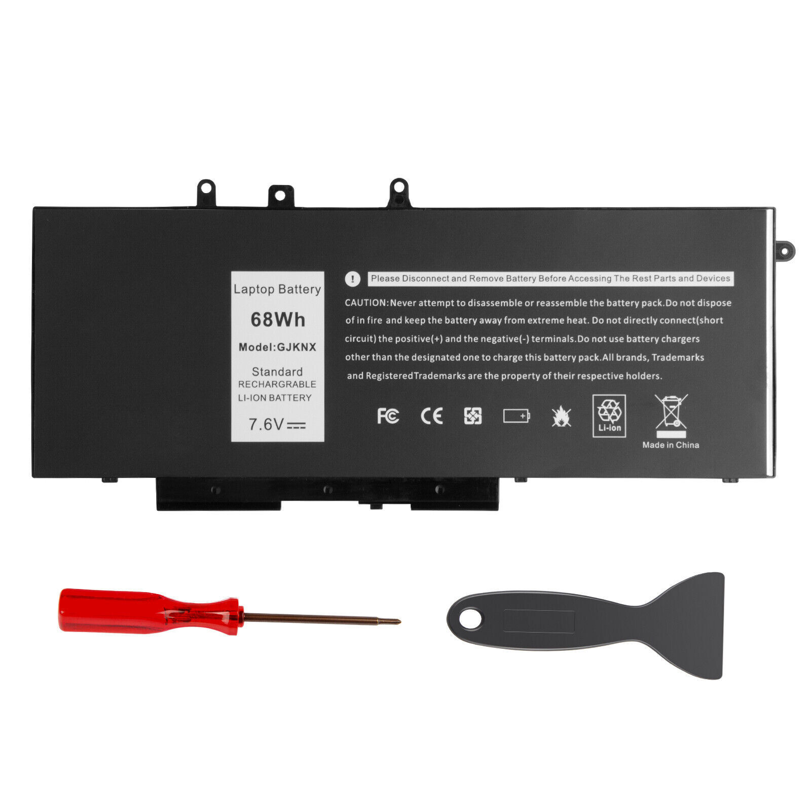 🔥LOT 68Wh GJKNX Battery For Dell Latitude 5480 5580 5490 5491 5590 5591 US FAST
