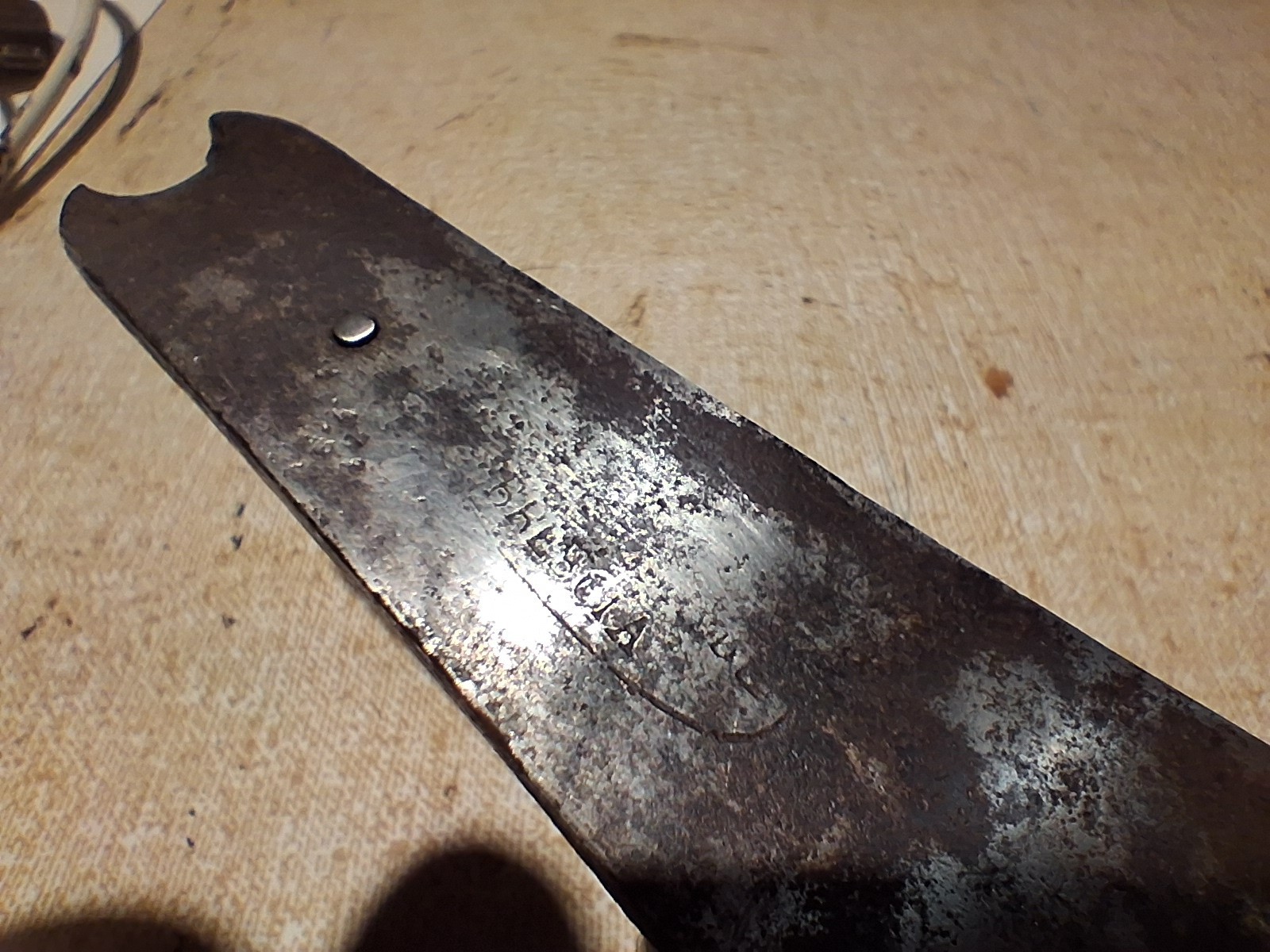 Antique Musket Rifle F.J. Malherbe? Hammer Lock Plate & Trigger Guard Assembly