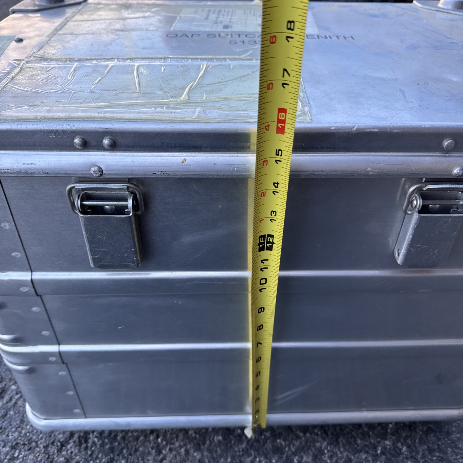 Zarges K470 Kiste Box Alukiste Alubox Transportkiste Lagerbox With Caster Wheels