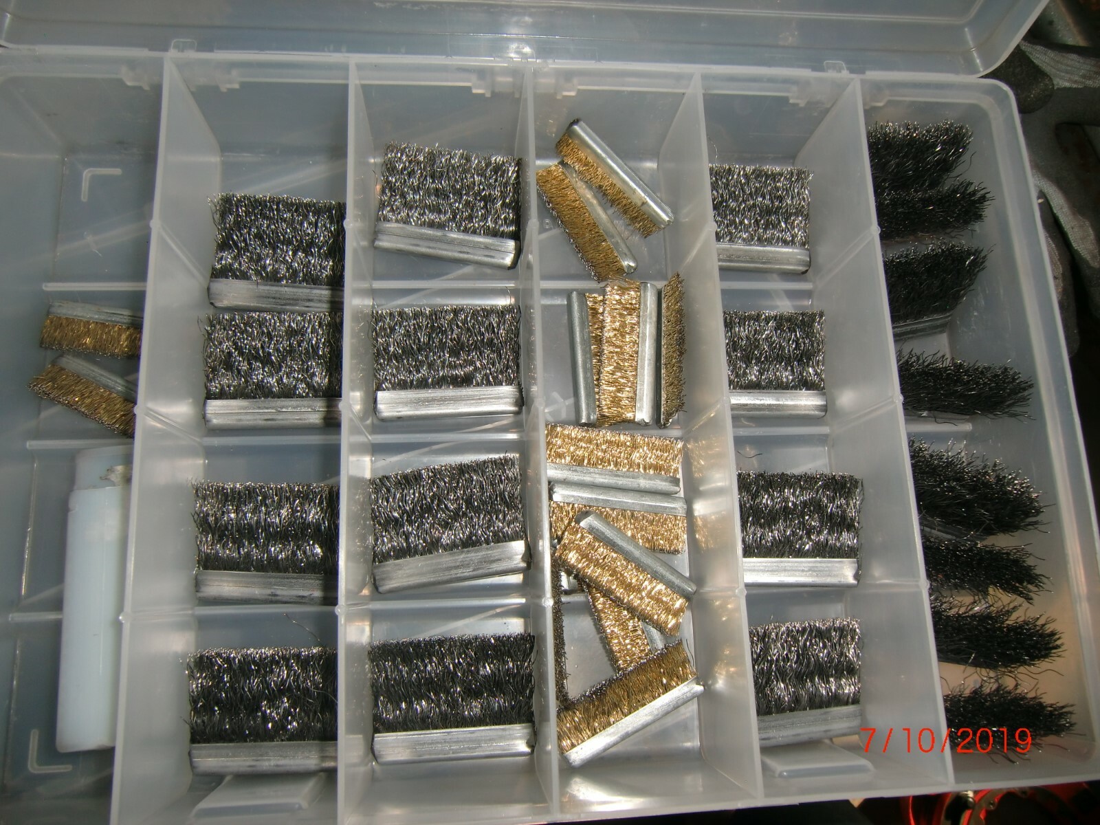 Shipman Bolt and Nut Cleaners 6 Sockets 7 inside nut cleaner more "barely used"