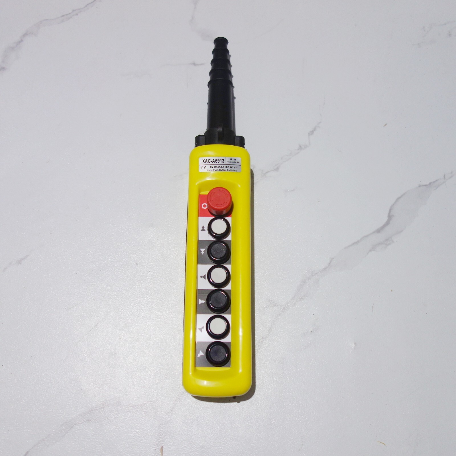 1pc fits XAC-A6913 Crane Pendant Control Station Switch two speed Estop 6 button