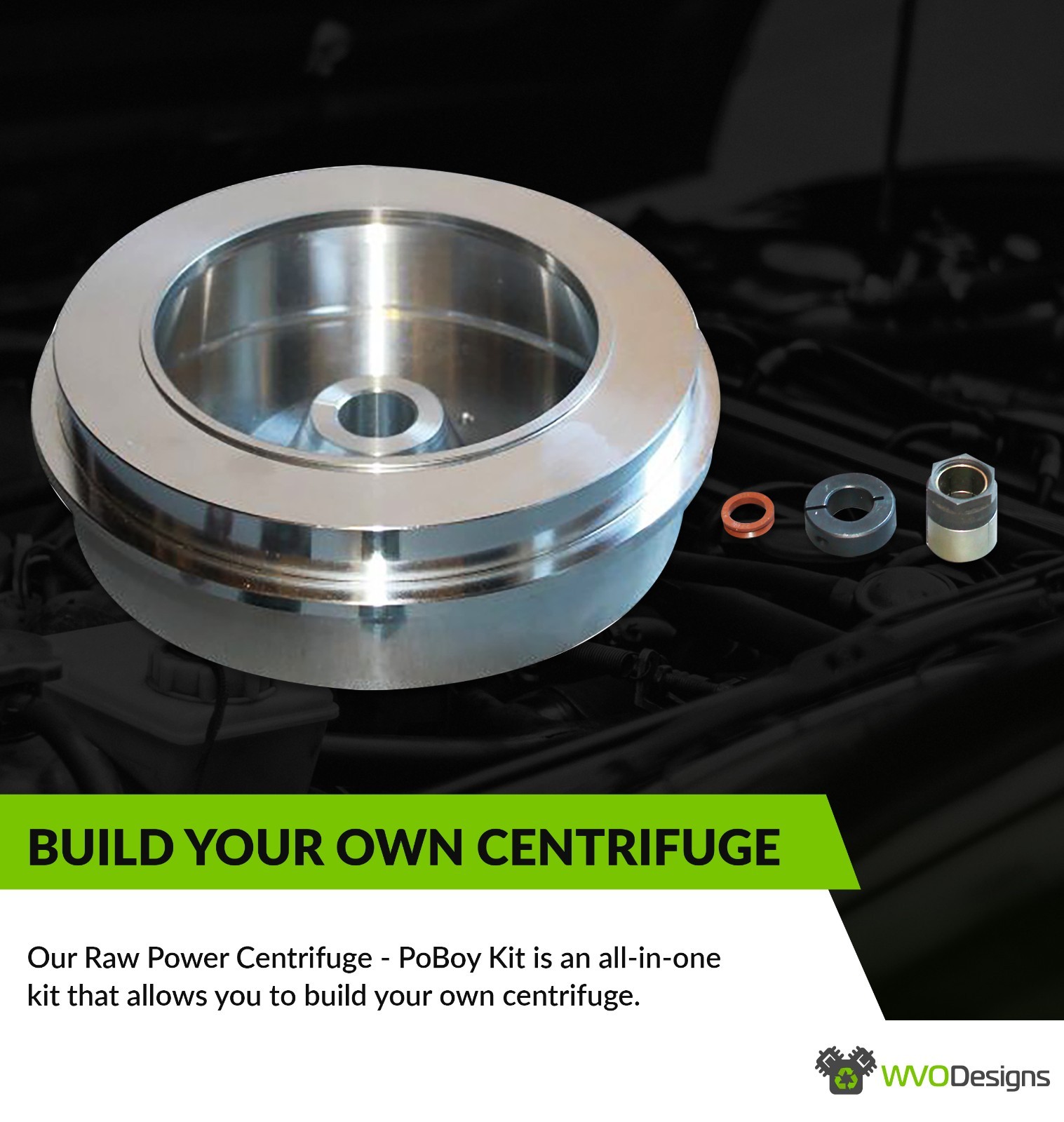 Raw Power Centrifuge - PoBoy Kit