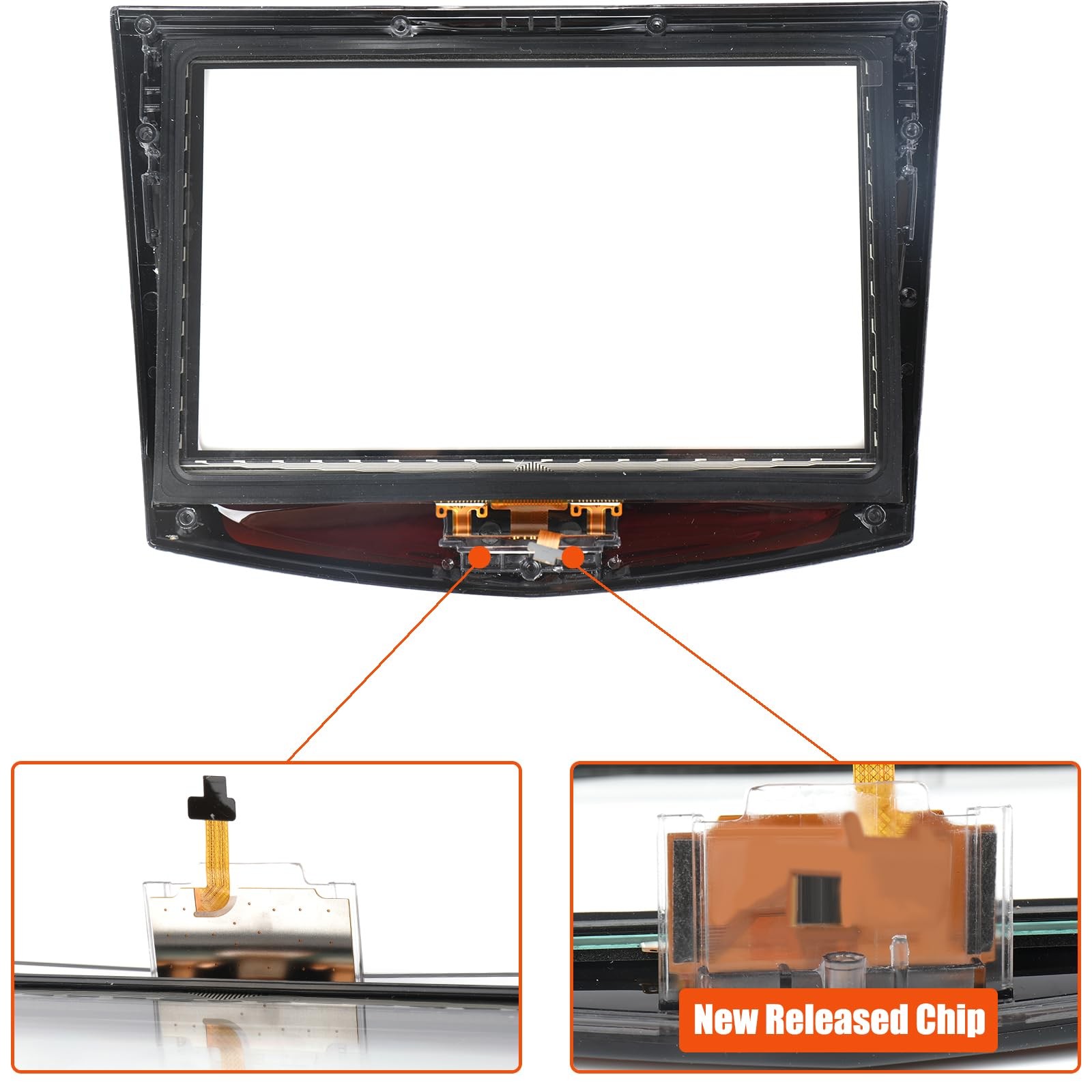 YNKTNVUN CUE Touch Screen Replacement for 2013-2020 Cadillac ATS CTS ESCALADE...