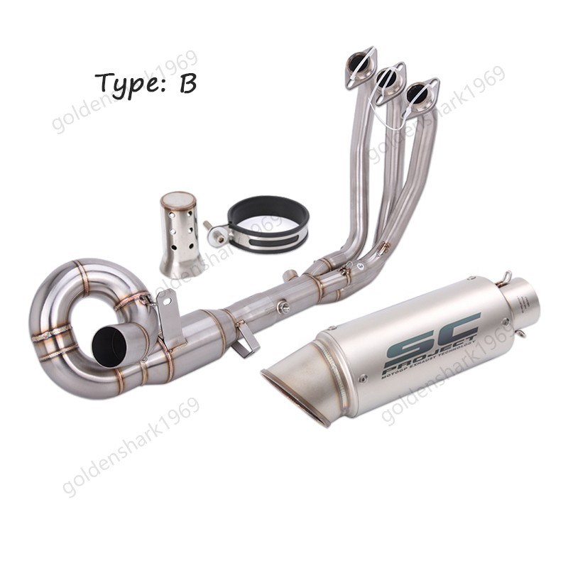 675NK 2024-2026 for CF Moto 675SR 675SS Comeplete Exhaust System Header Muffler