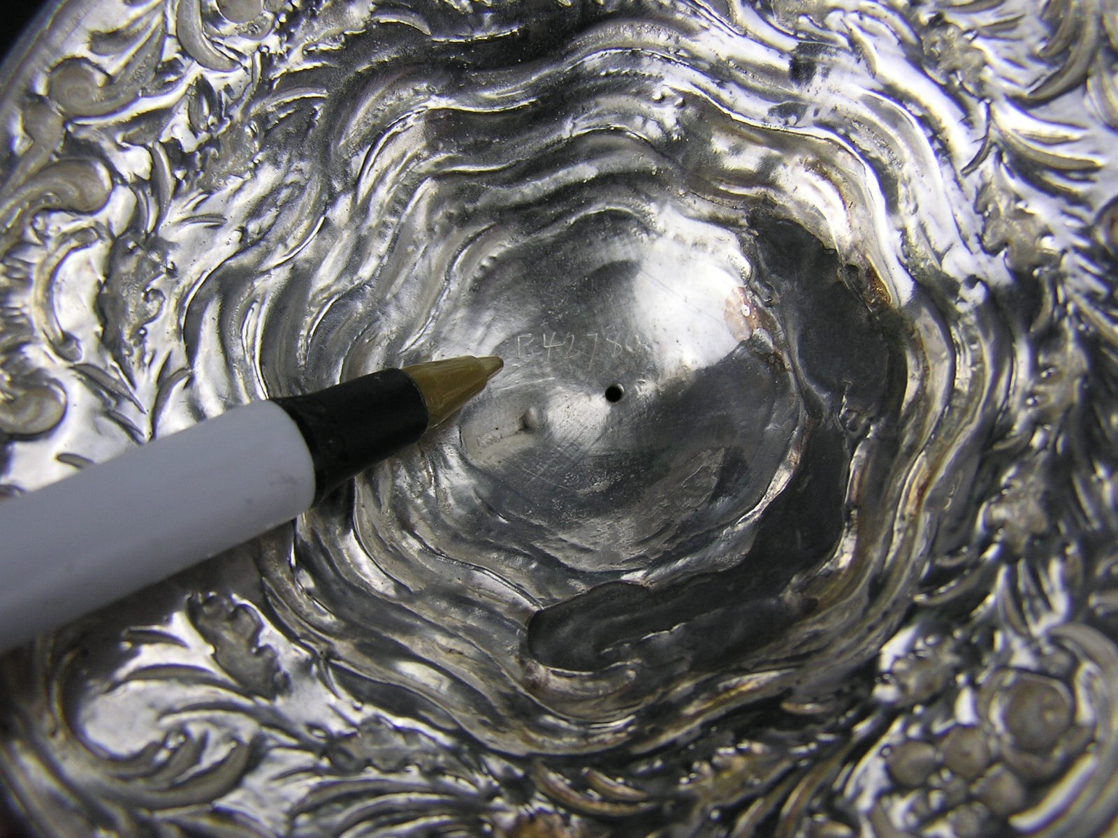 Pair Old 800 Silver German Sweet Meat Compotes Putti Riding Dolphin Hanau 627g