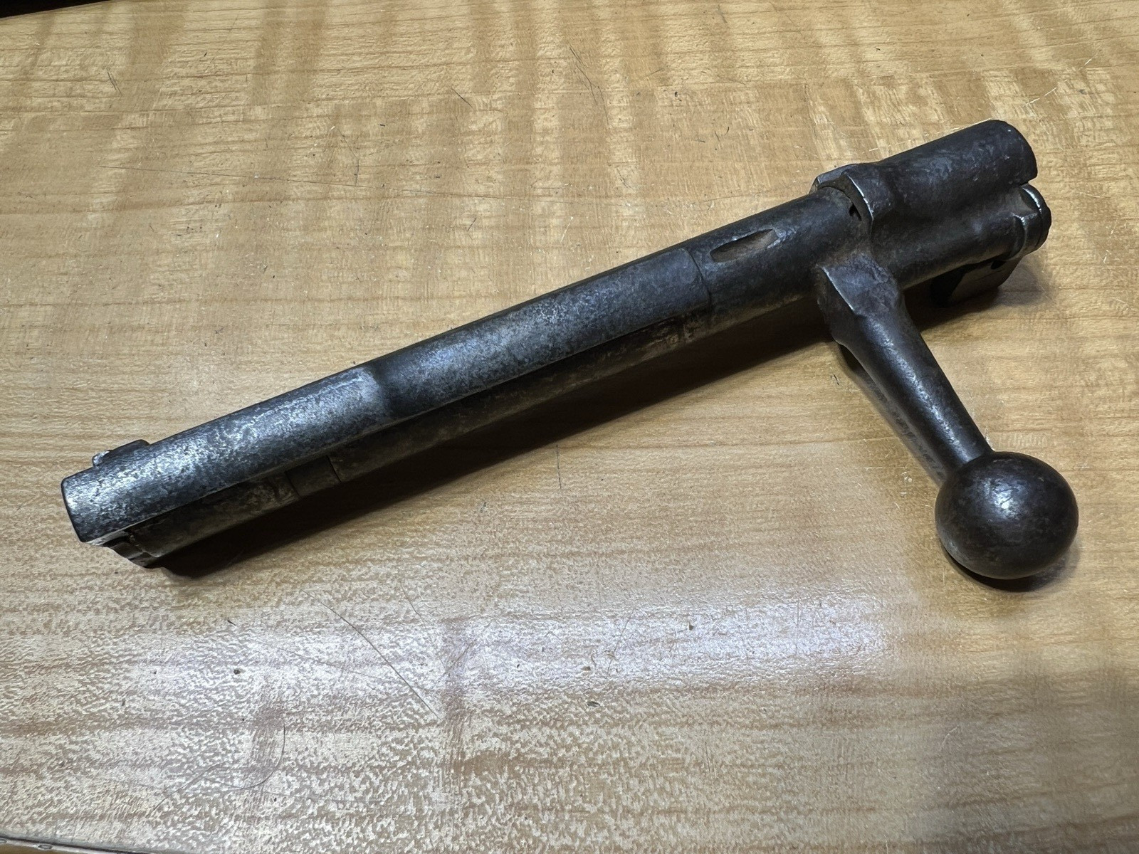 Mauser model 1893 93/38 mauser complete bolt w safety & extractor 1903 03/38