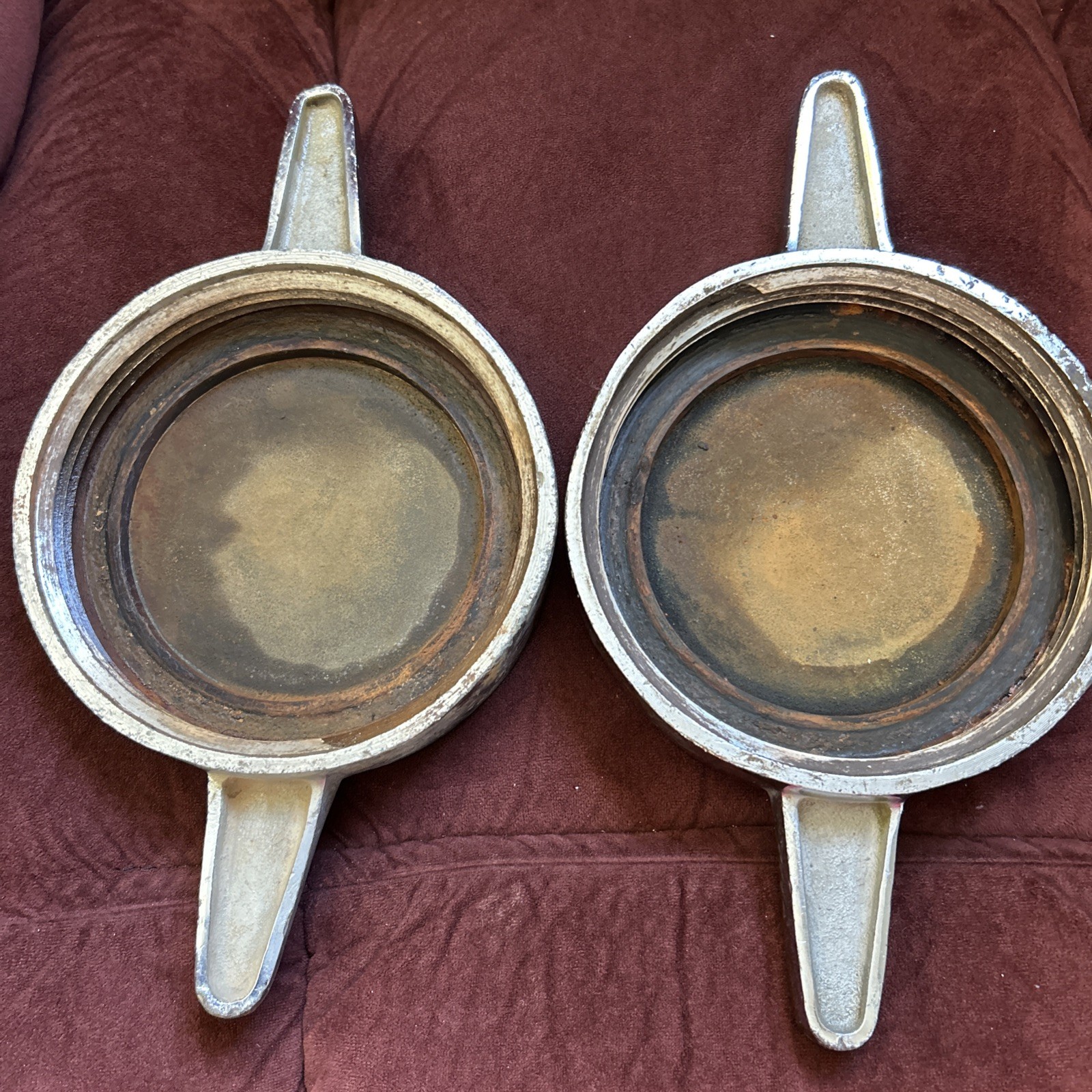 Fire Engine Intake Winged Lugs Cap Elkhart Brass Price For Both! Free Shipping!