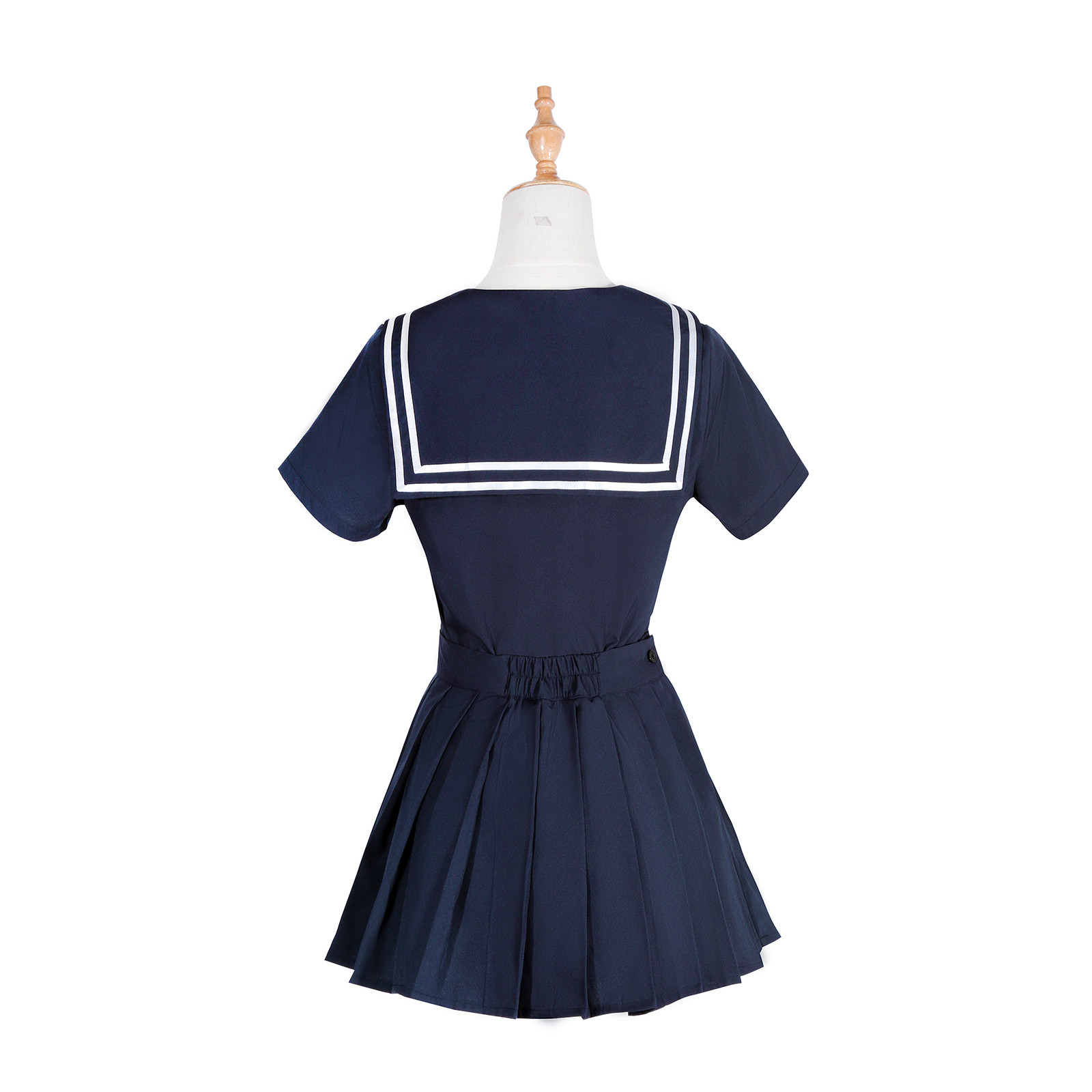 My Hero Academia Himiko Toga Cosplay Costume Wig JK Uniform Outfit Full Set