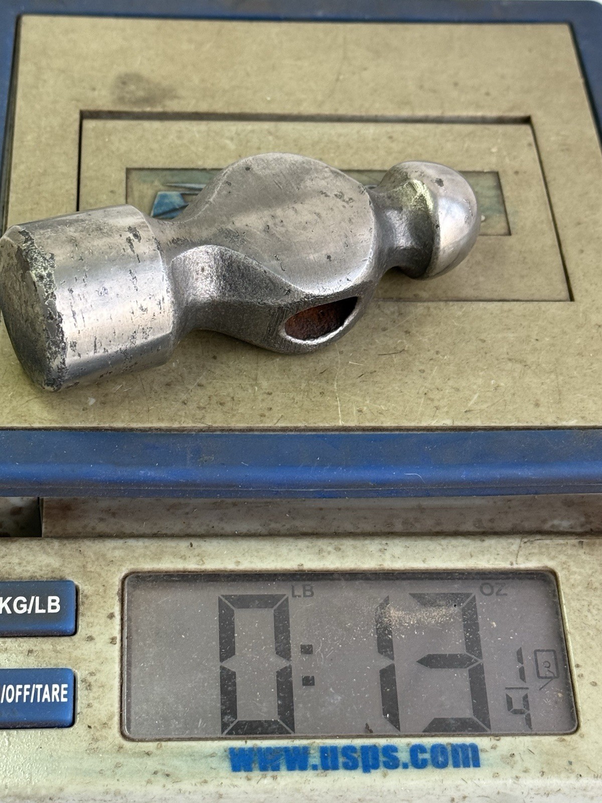 2 Craftsman Ball Peen Hammer Heads Used