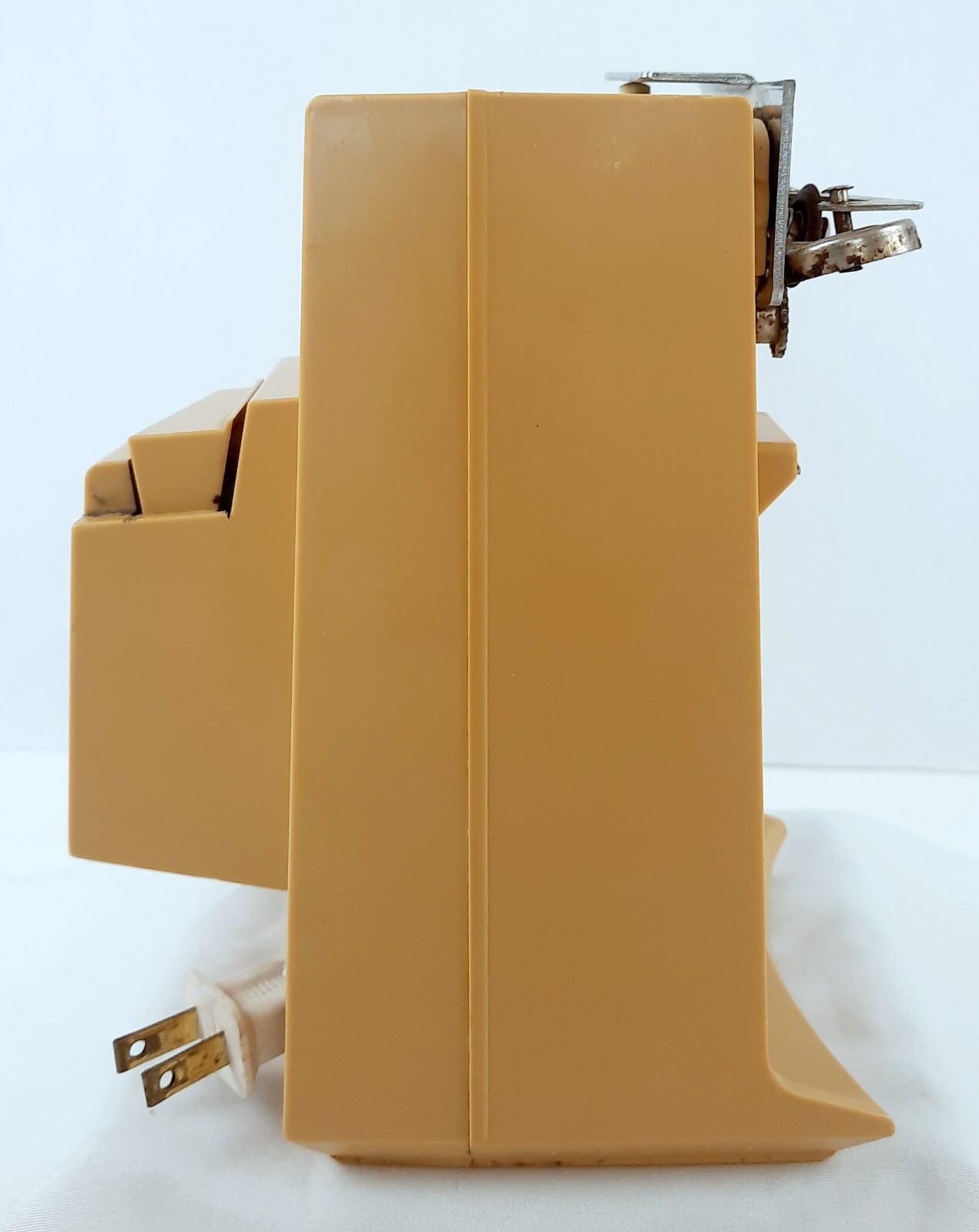 Vintage Sears Gold Counter Craft Insta Clean Can Opener Knife Sharpener