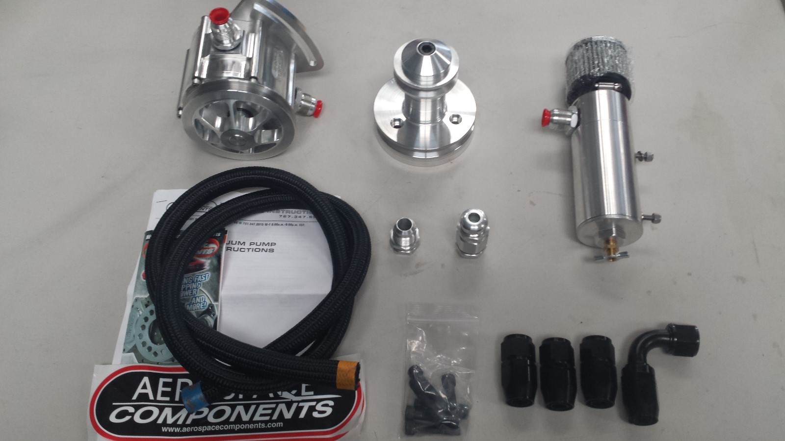 Vacuum Pump Kit Big Block Ford (Aerospace Components)