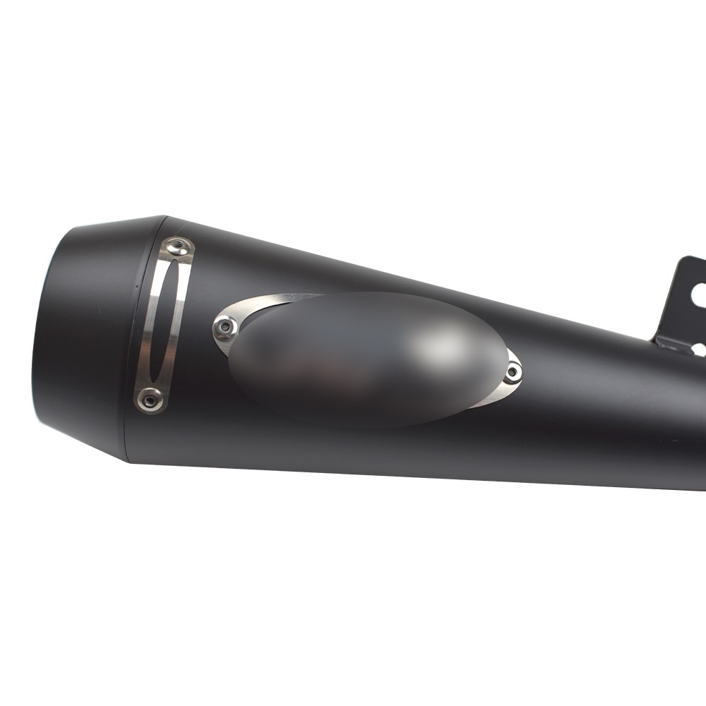 Slip On Motorcycle Exhaust Muffler Pipe For Kawasaki Ninja ZX6R ZX636 2009-2022