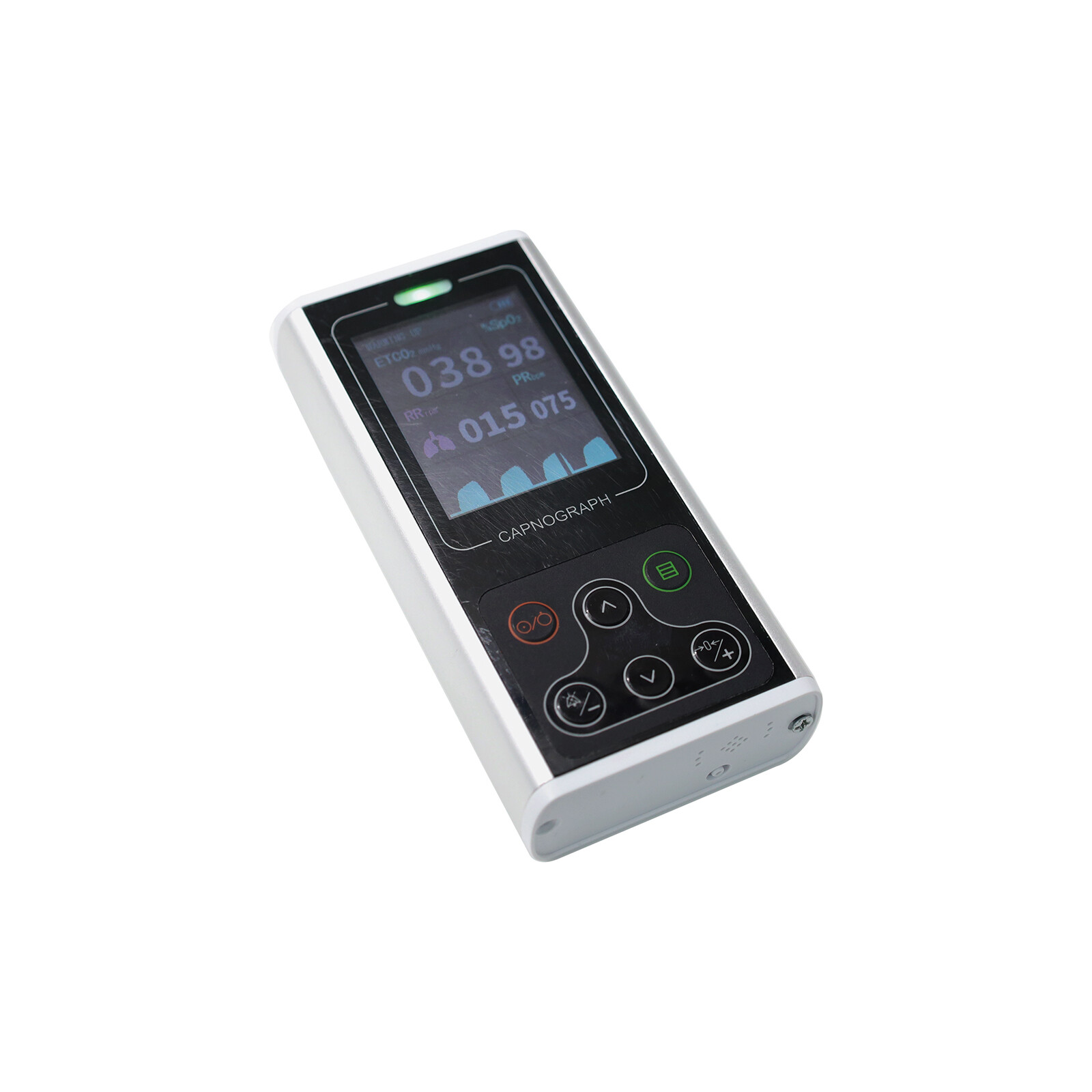 Veterinary CA10S Sidestream Capnograph EtCO2 RESP SpO2 PR CO2 Patient Monitor