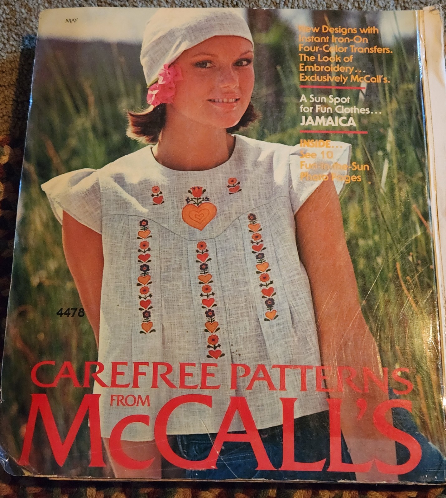 May 1975 McCall's HUGE Store Counter PATTERN CATALOG Halston Designs Marlo Style