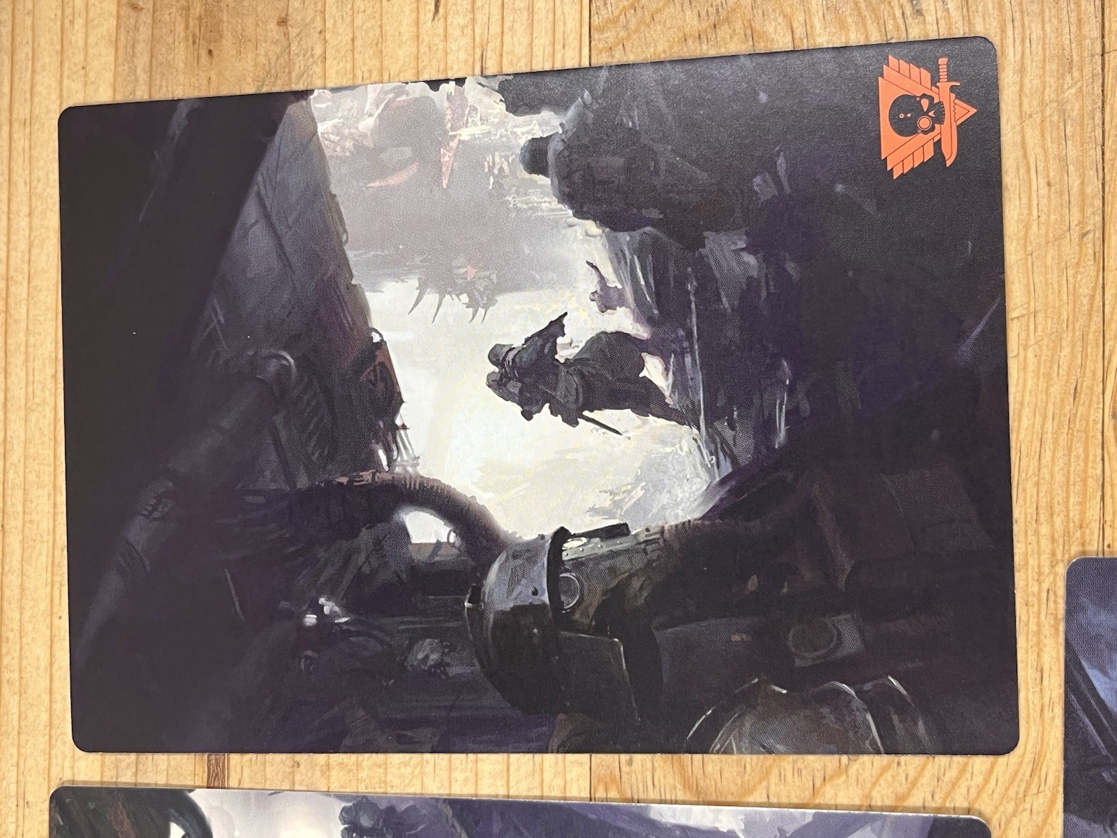 Warhammer 40k 40,000 KILL TEAM Promo Art Cards, Sleeves, Dogtags & Badges SET